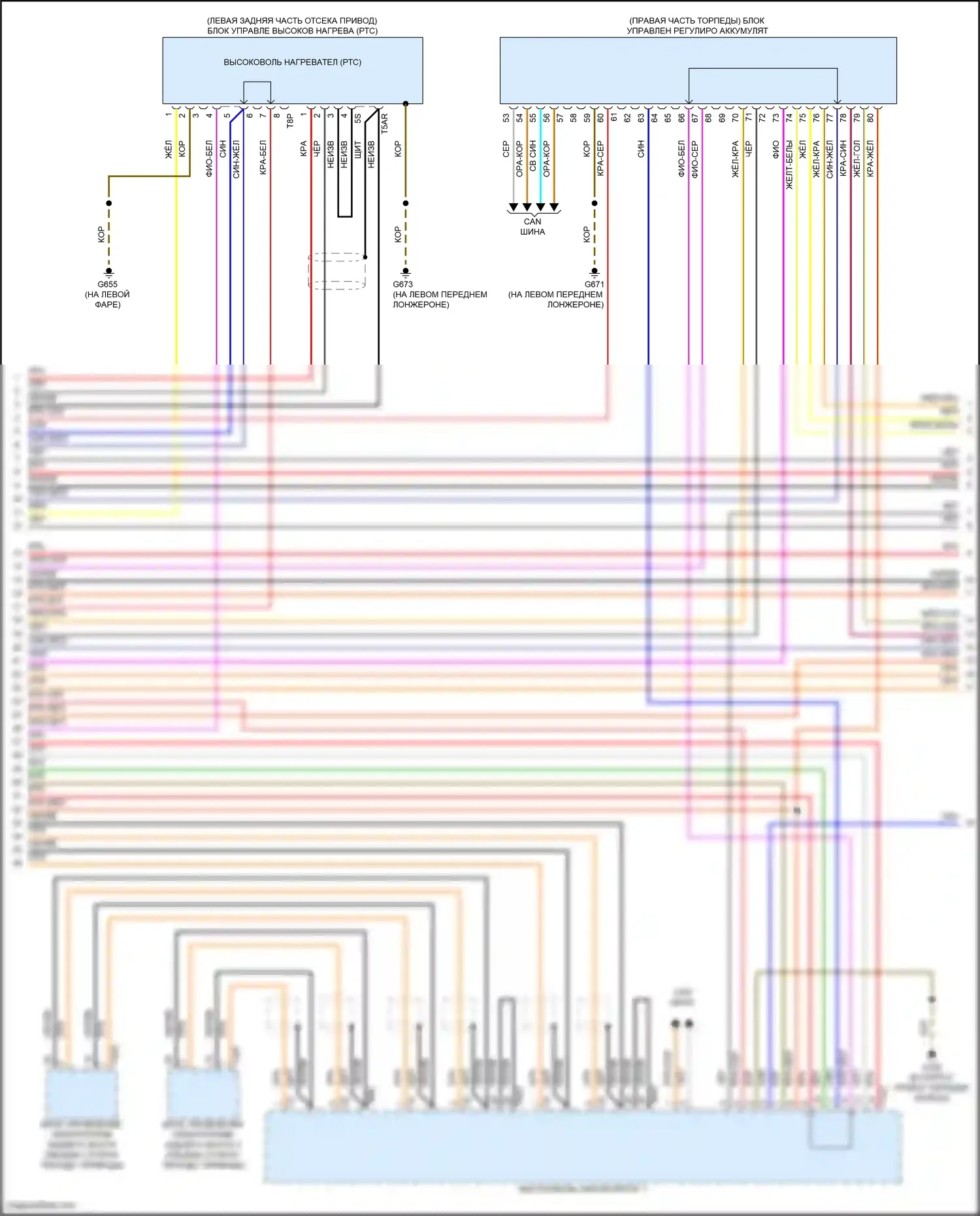 e-tron S Audi I (2020-2024): Электросхема электрическая двигателя (8 из 18) 