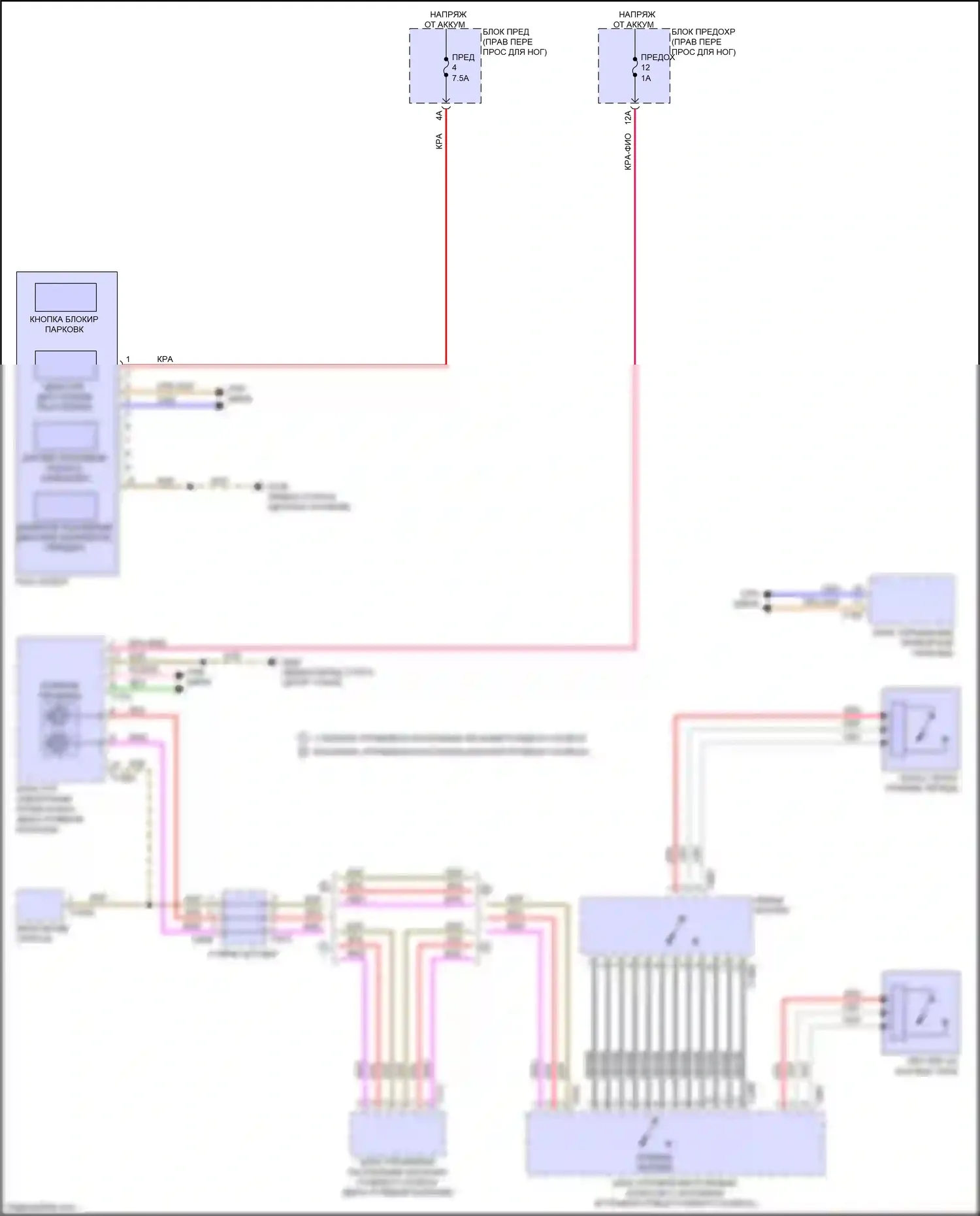 e-tron S Audi I (2020-2024): Электросхема автоматической коробки передач 