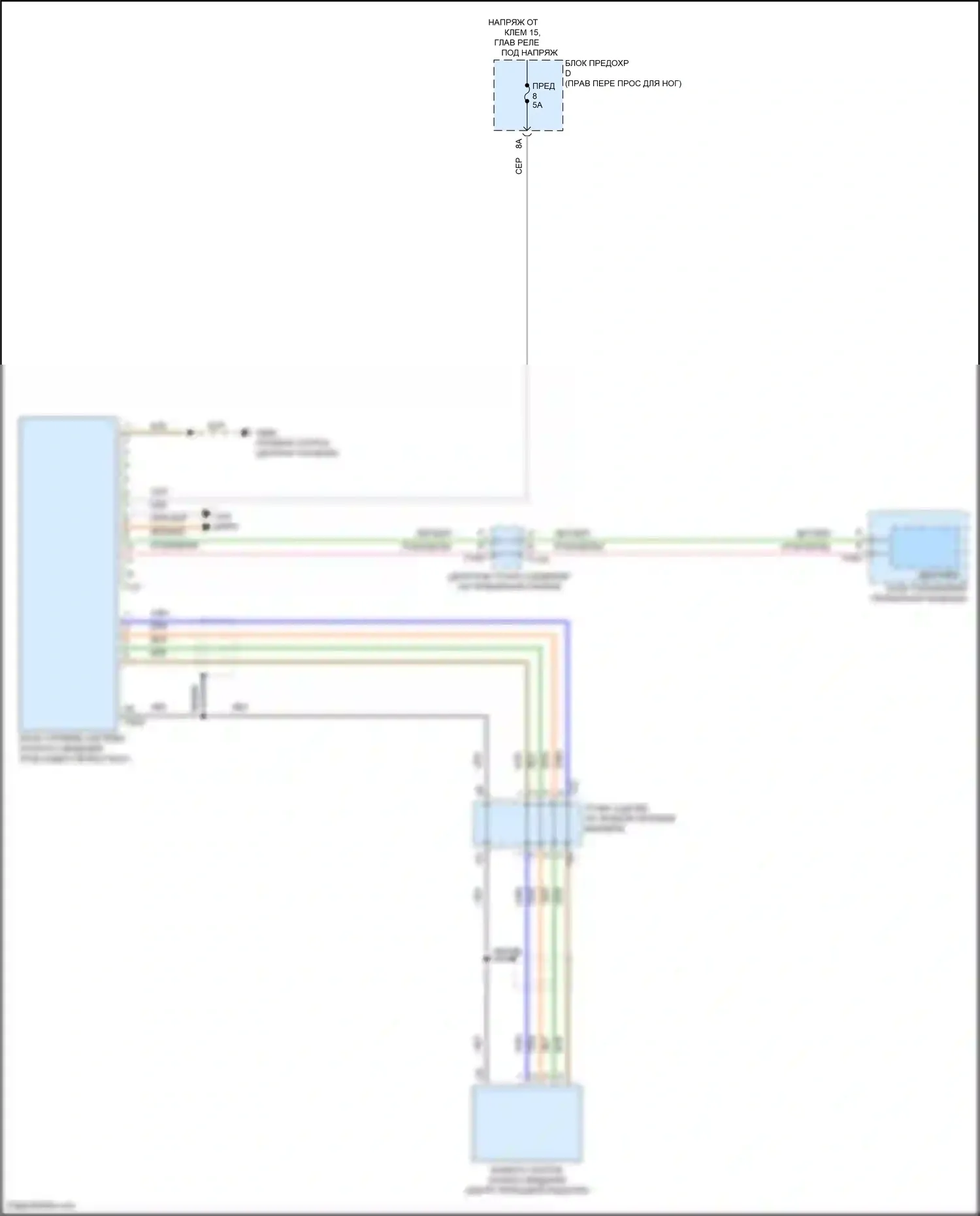 e-tron S Audi I (2020-2024): Электросхема ночного видения 