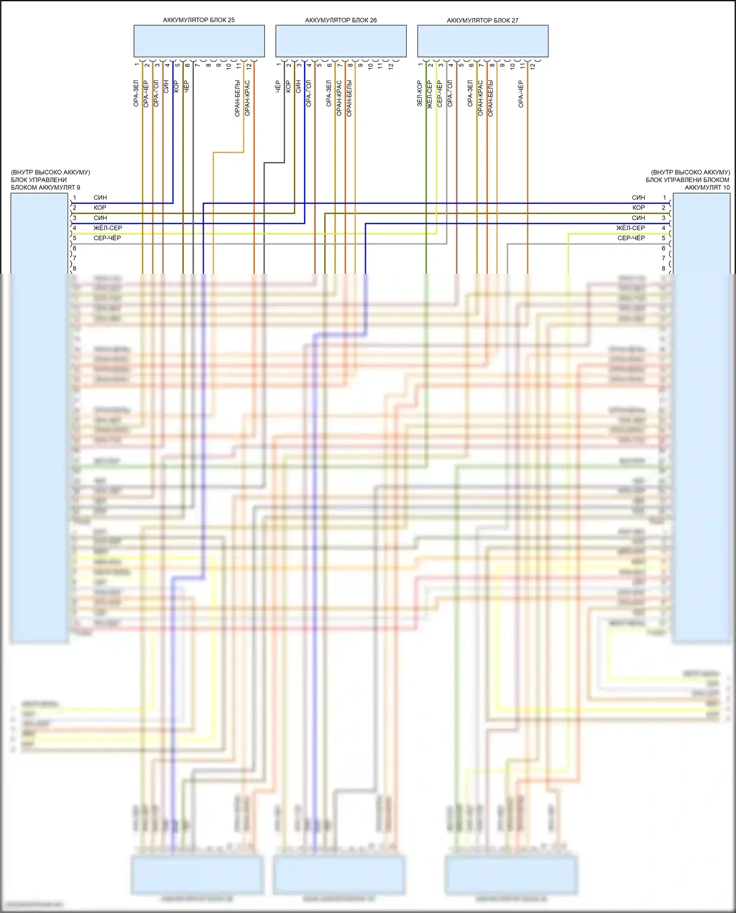 e-tron Sportback Audi I (2019-2024): Электросхема электрическая двигателя (17 из 18) 