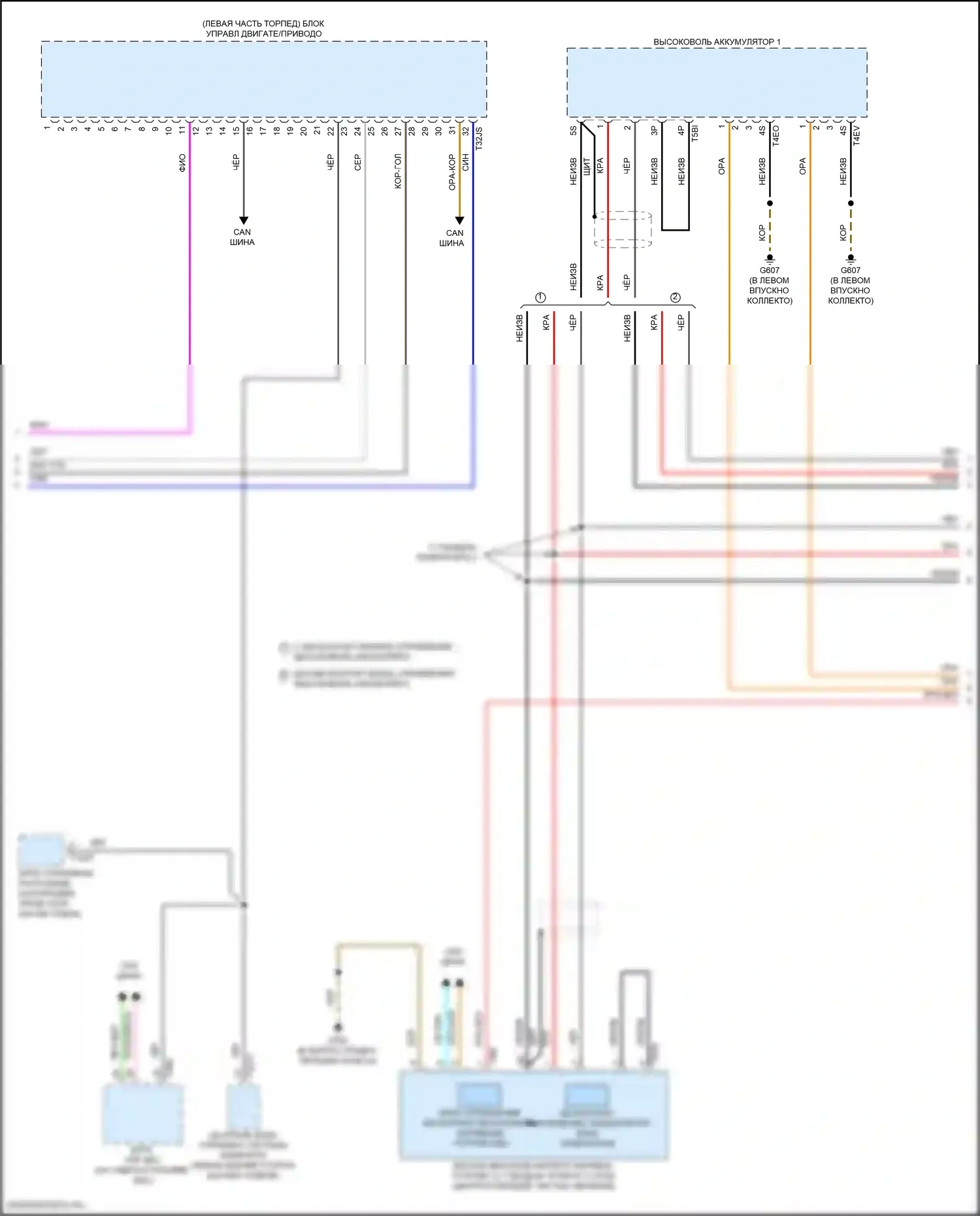 e-tron Sportback Audi I (2019-2024): Электросхема электрическая двигателя (2 из 18) 