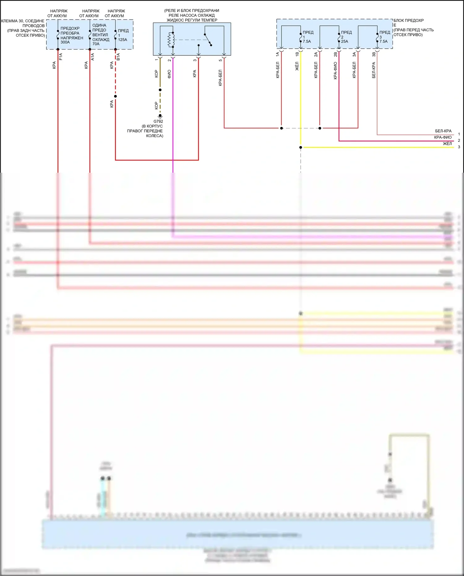 e-tron Sportback Audi I (2019-2024): Электросхема электрическая двигателя (3 из 18) 