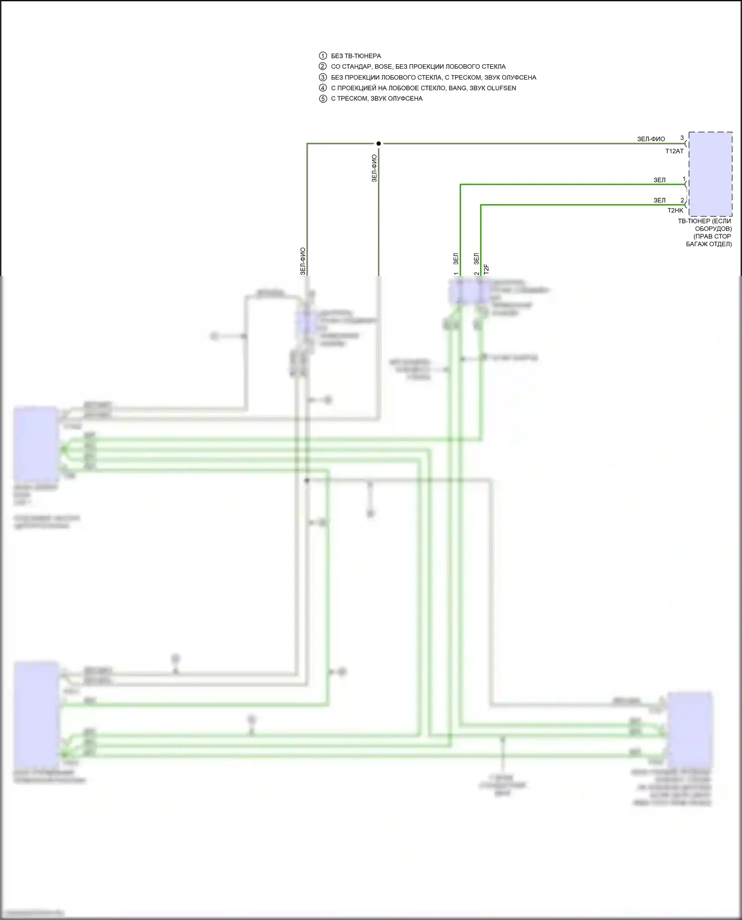 e-tron Sportback Audi I (2019-2024): Большинство электросхем подключения шины данных 