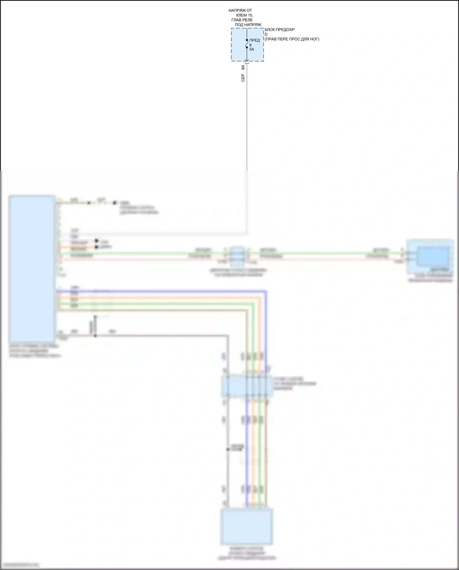 e-tron Sportback Audi I (2019-2024): Электросхема ночного видения 