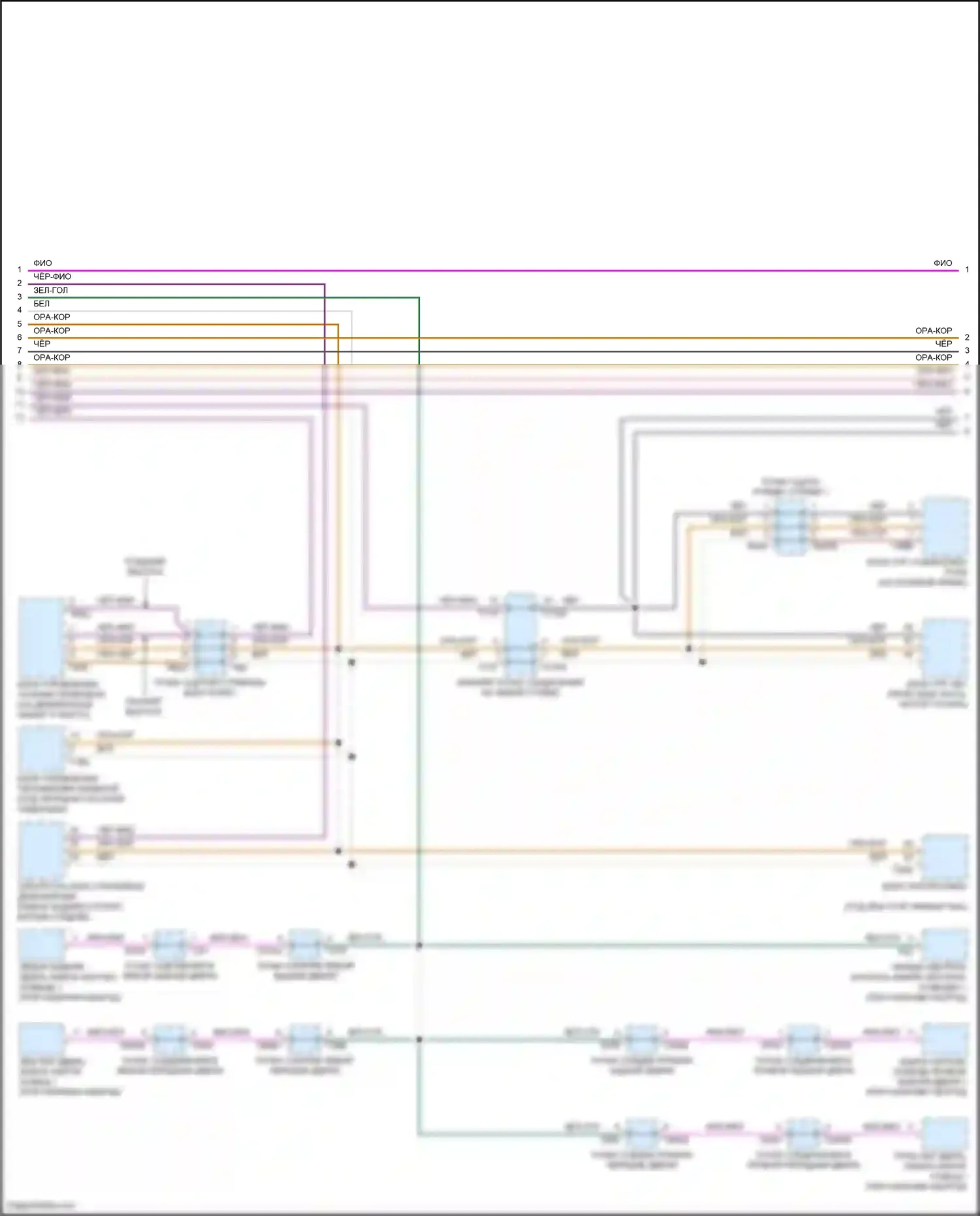 Q3 Audi II (2018-2024): Can шина электросхема (3 из 4) 