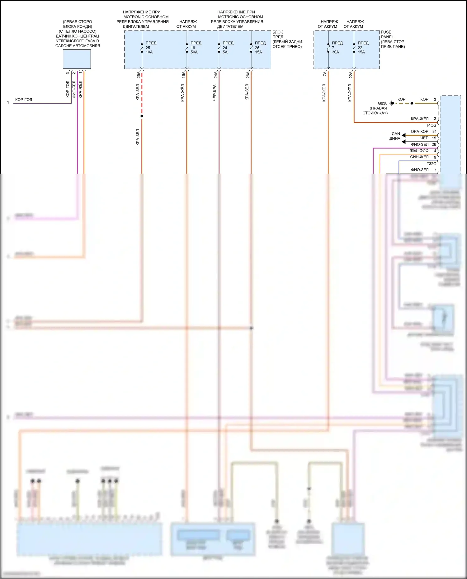 Q4 e-tron Audi I (2021-2024): Электросхема климат контроля (6 из 6) 