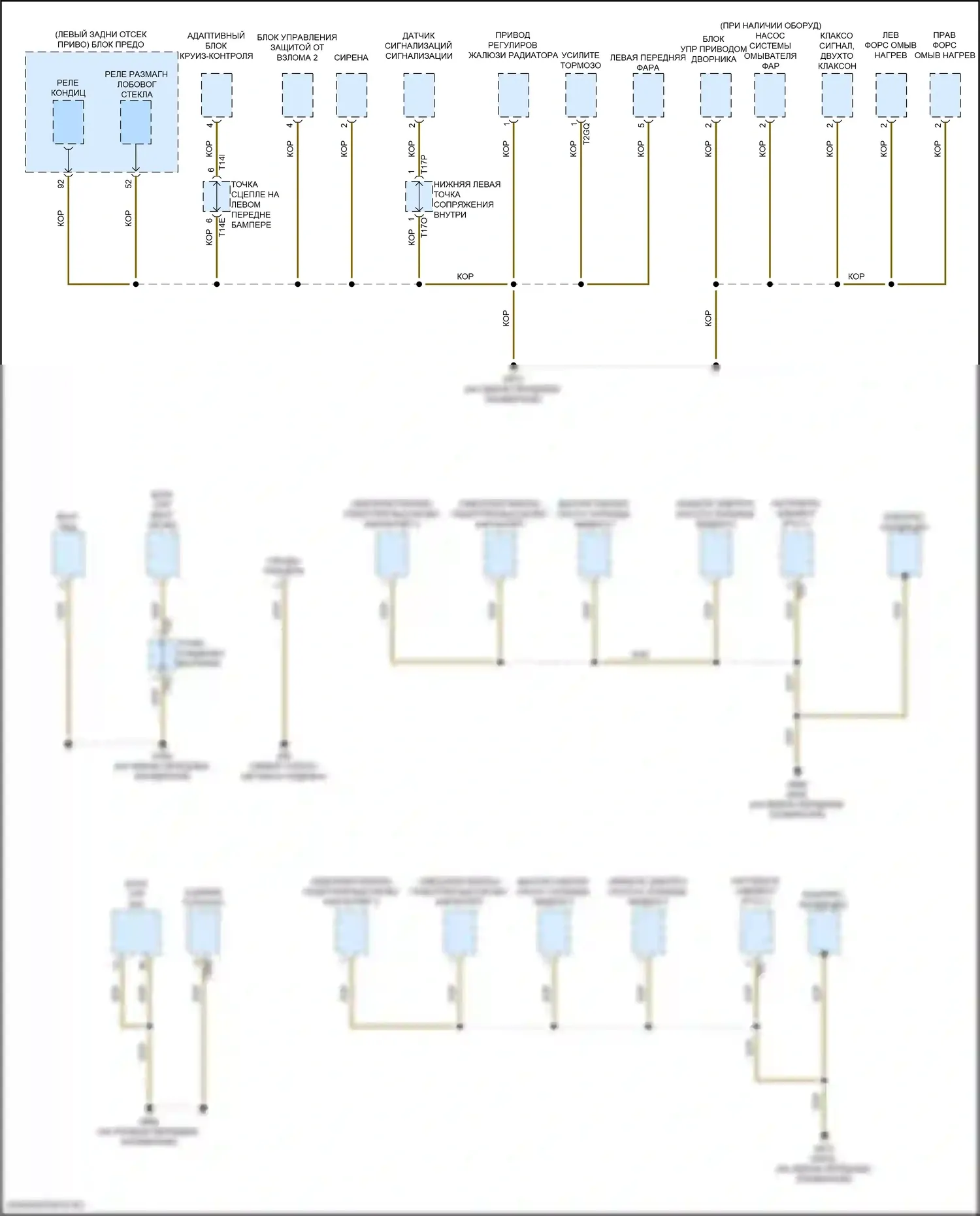 Q4 e-tron Audi I (2021-2024): Электросхема разводки массы (6 из 6) 