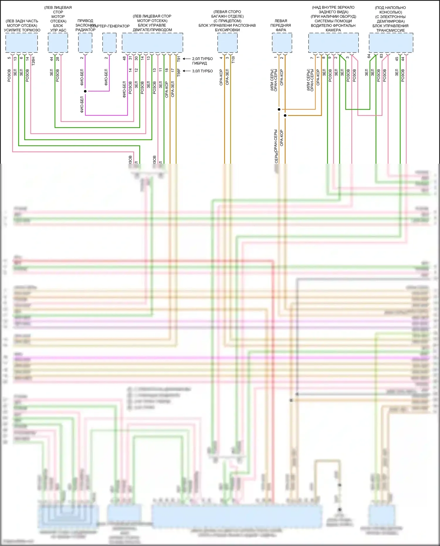 Q5 e-tron Audi I (2022-2024): Can шина электросхема (2 из 8) 