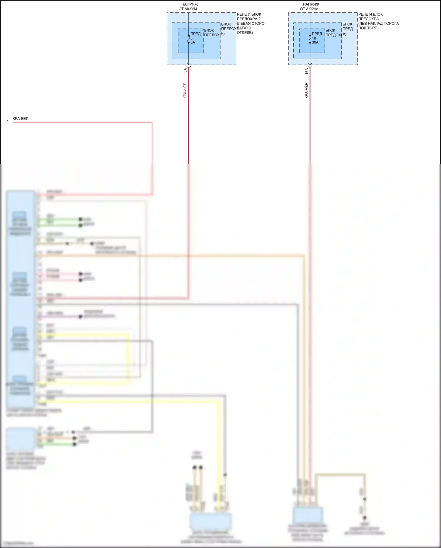Q5 e-tron Audi I (2022-2024): Электросхема двигателя 2.0l turbo hybrid, электросхема гибридной системы (8 из 8) 