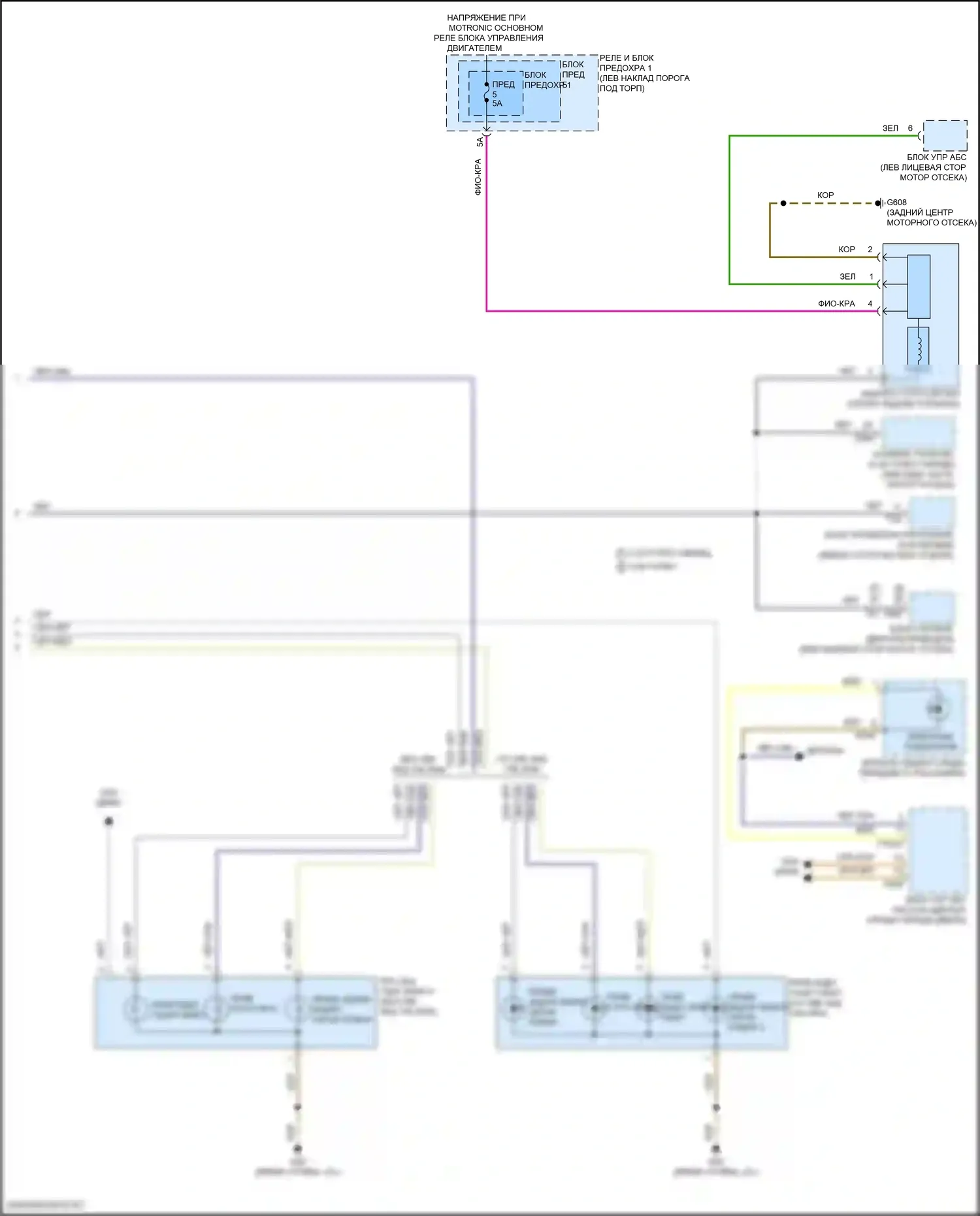 Q5 Sportback Audi FY (2020-2024): Электросхема внешних светильников (7 из 7) 
