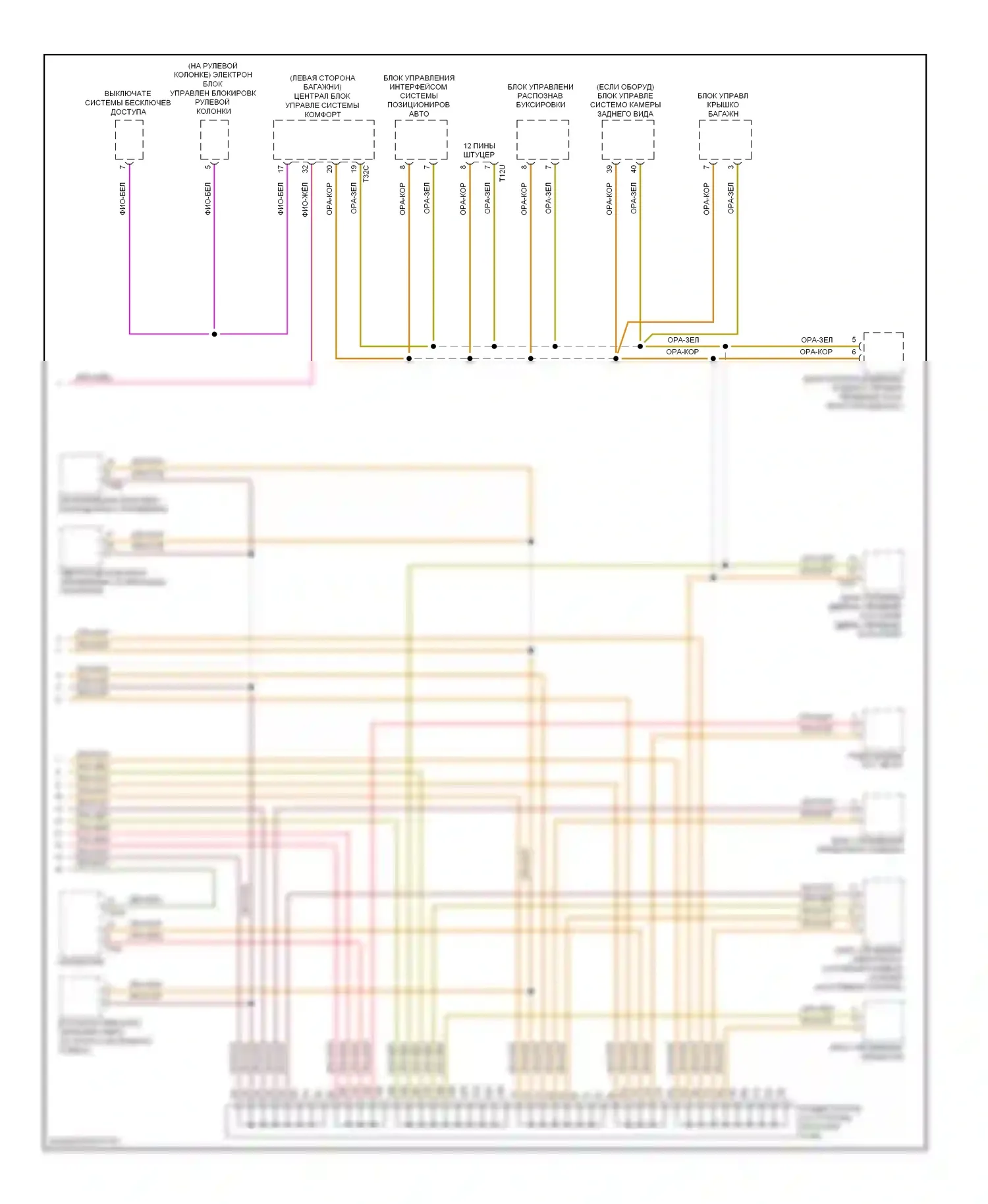 Q5 Audi I (2008-2012): Can шина электросхема (3 из 3) 