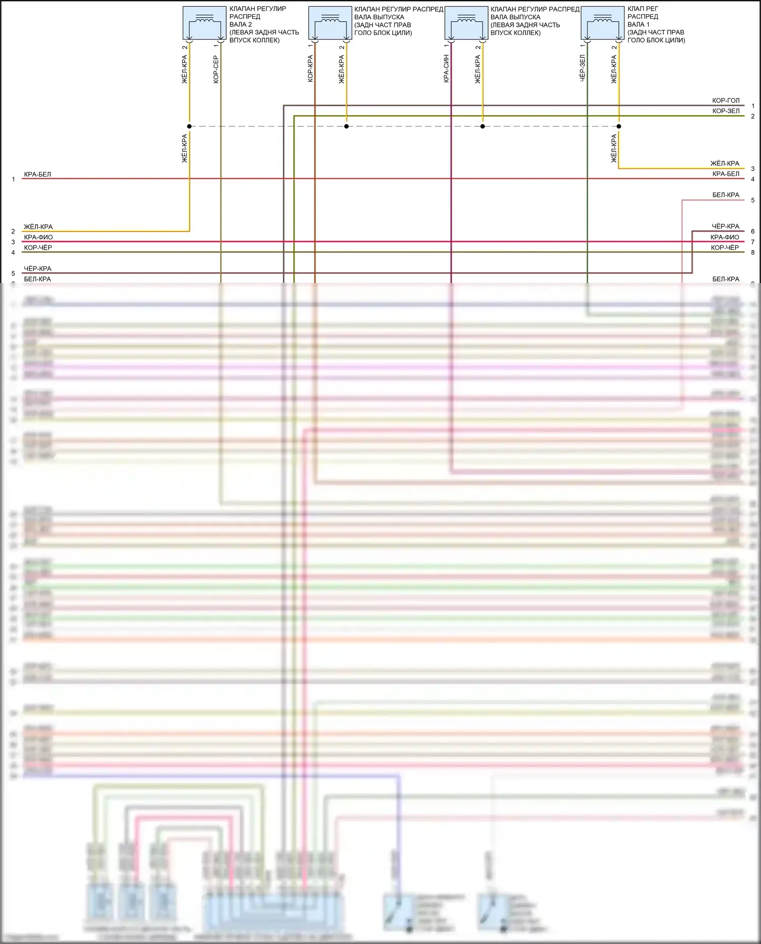 Q7 Audi 4M (2015-2020): Электросхема двигателя 3.0l sc (7 из 12) 