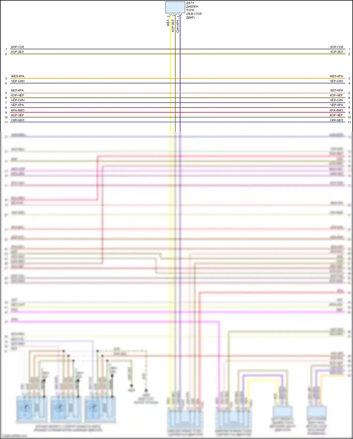 Q7 Audi 4M (2015-2020): Электросхема двигателя 3.0l sc (9 из 12) 