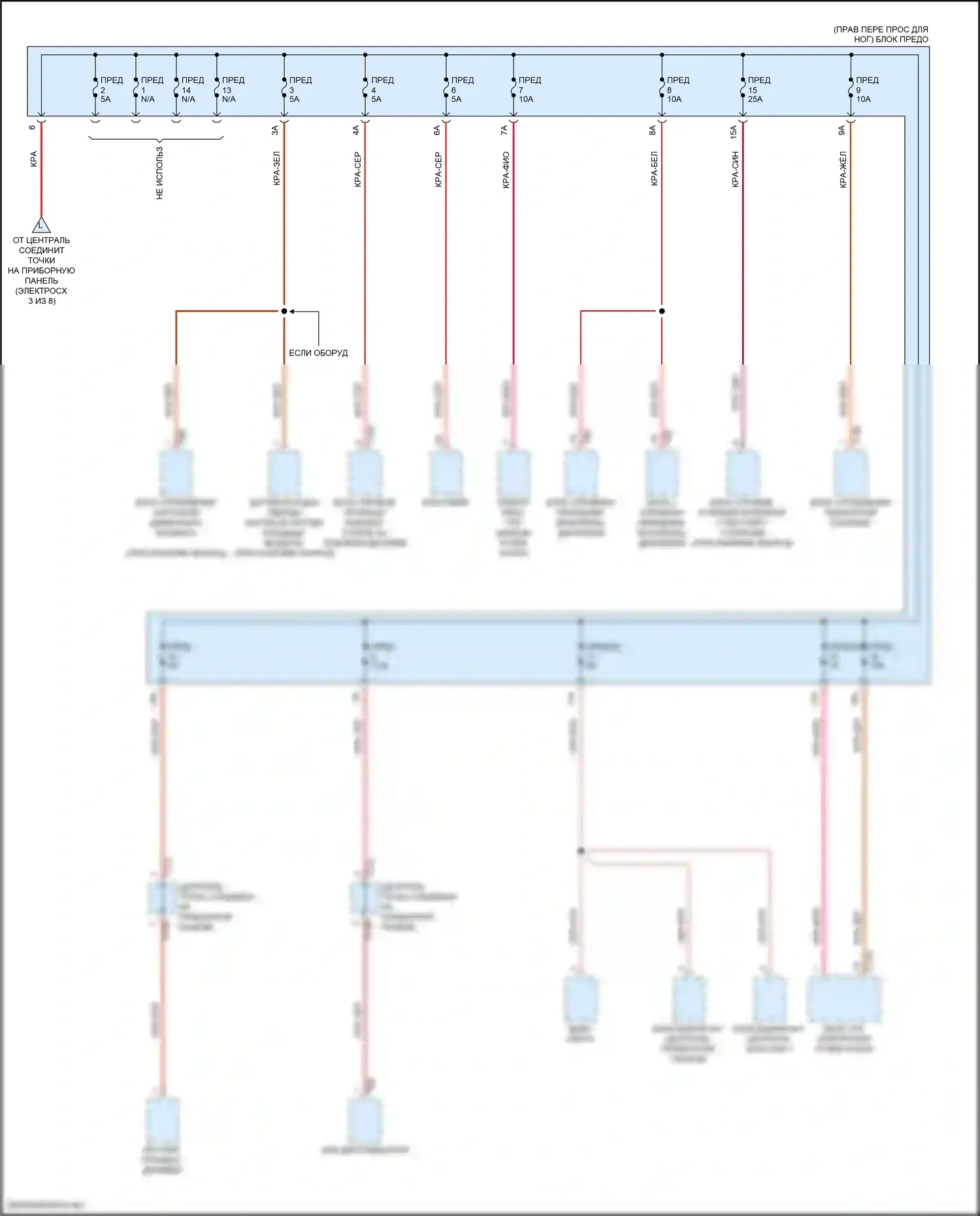 Q8 Sportback e-tron Audi I (2022-2024): Электросхема блока предохранителей реле (7 из 8) 