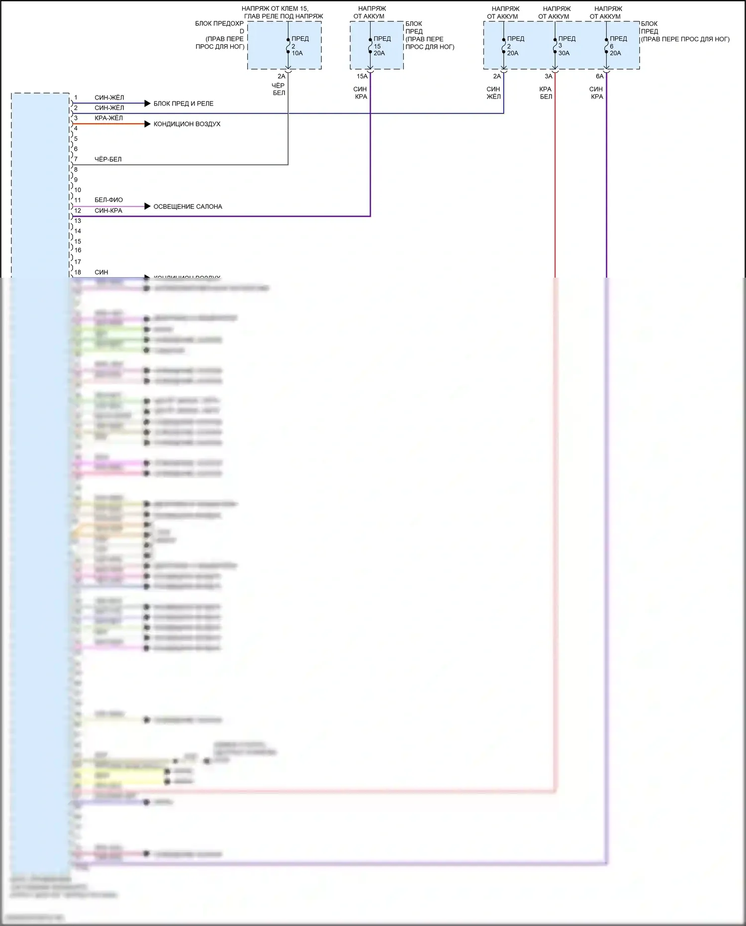 Q8 Sportback e-tron Audi I (2022-2024): Электросхема блока управления системами комфорта (2 из 2) 