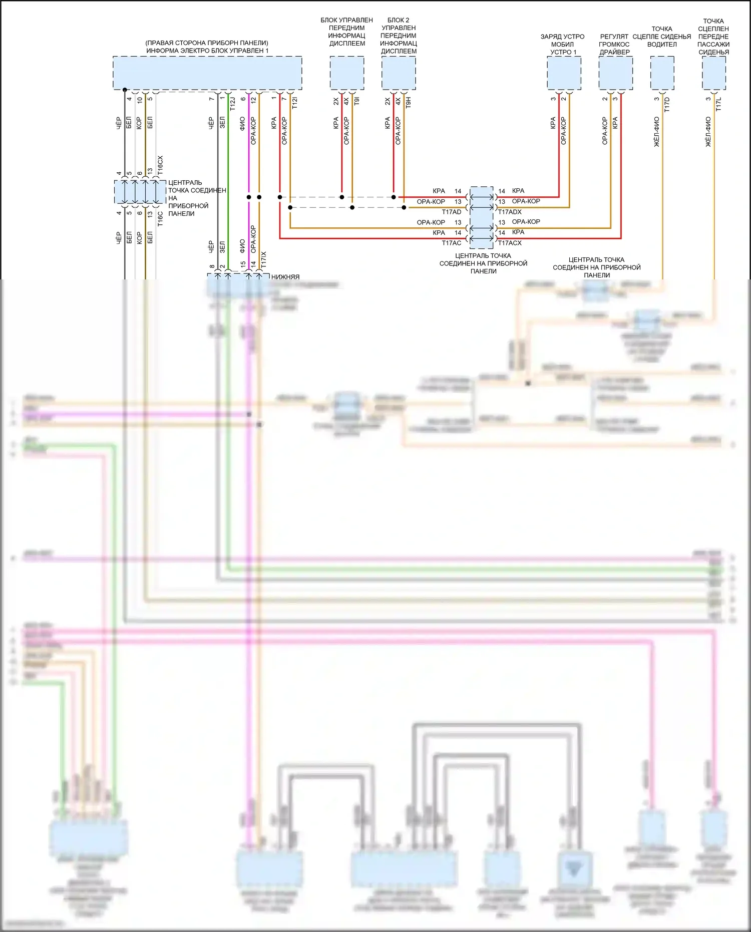 Q8 Sportback e-tron Audi I (2022-2024): Can шина электросхема (7 из 8) 