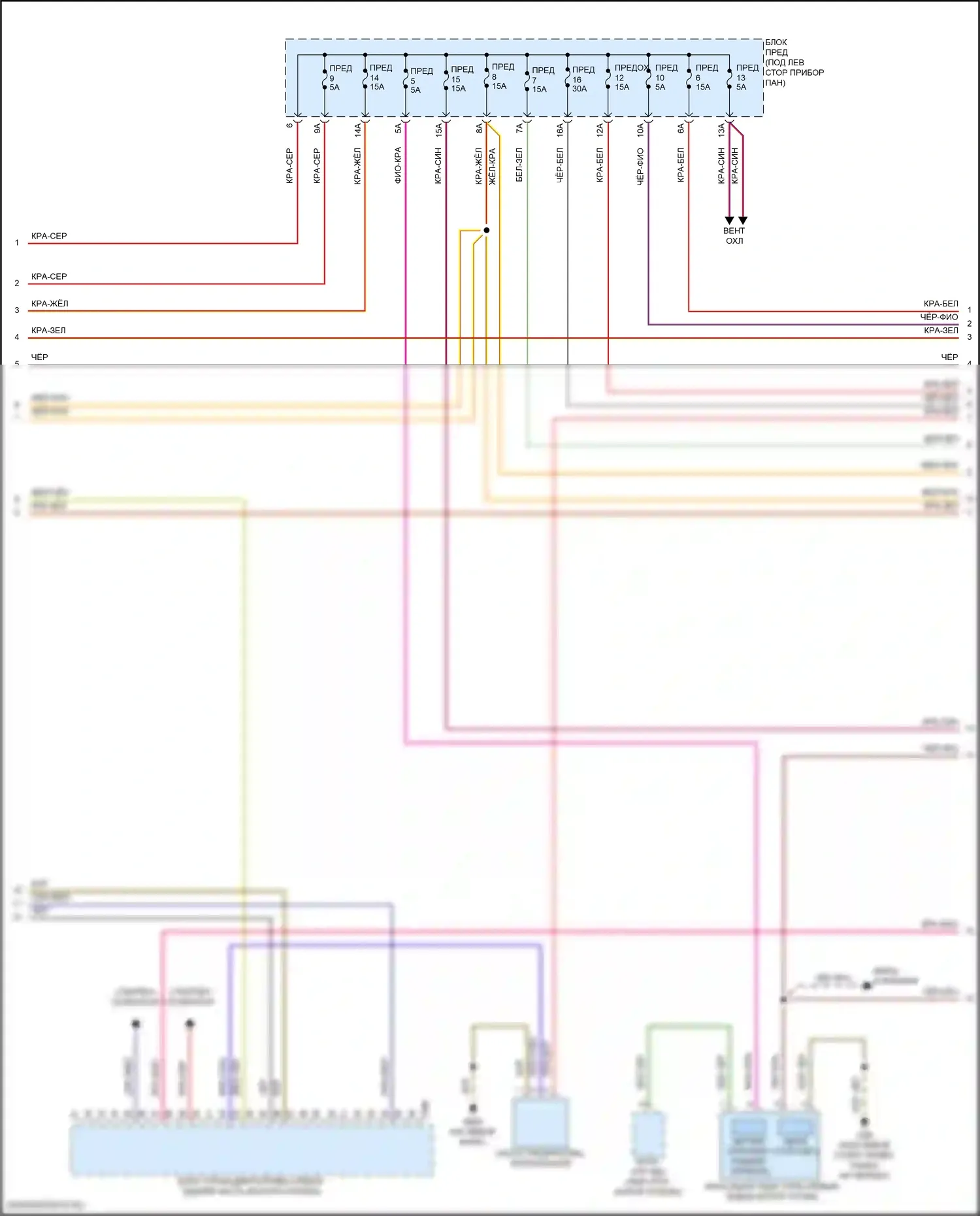Q8 Sportback e-tron Audi I (2022-2024): Электросхема двигателя 3.0l turbo hybrid (2 из 10) 