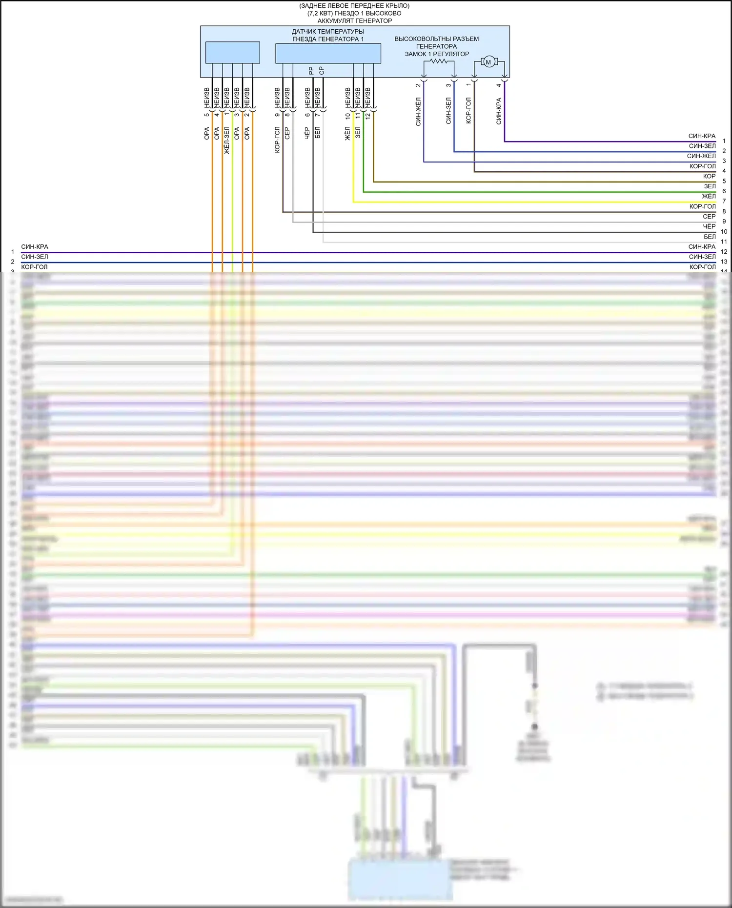 Q8 Sportback e-tron Audi I (2022-2024): Электросхема двигателя электрический, поздний выпуск (12 из 21) 