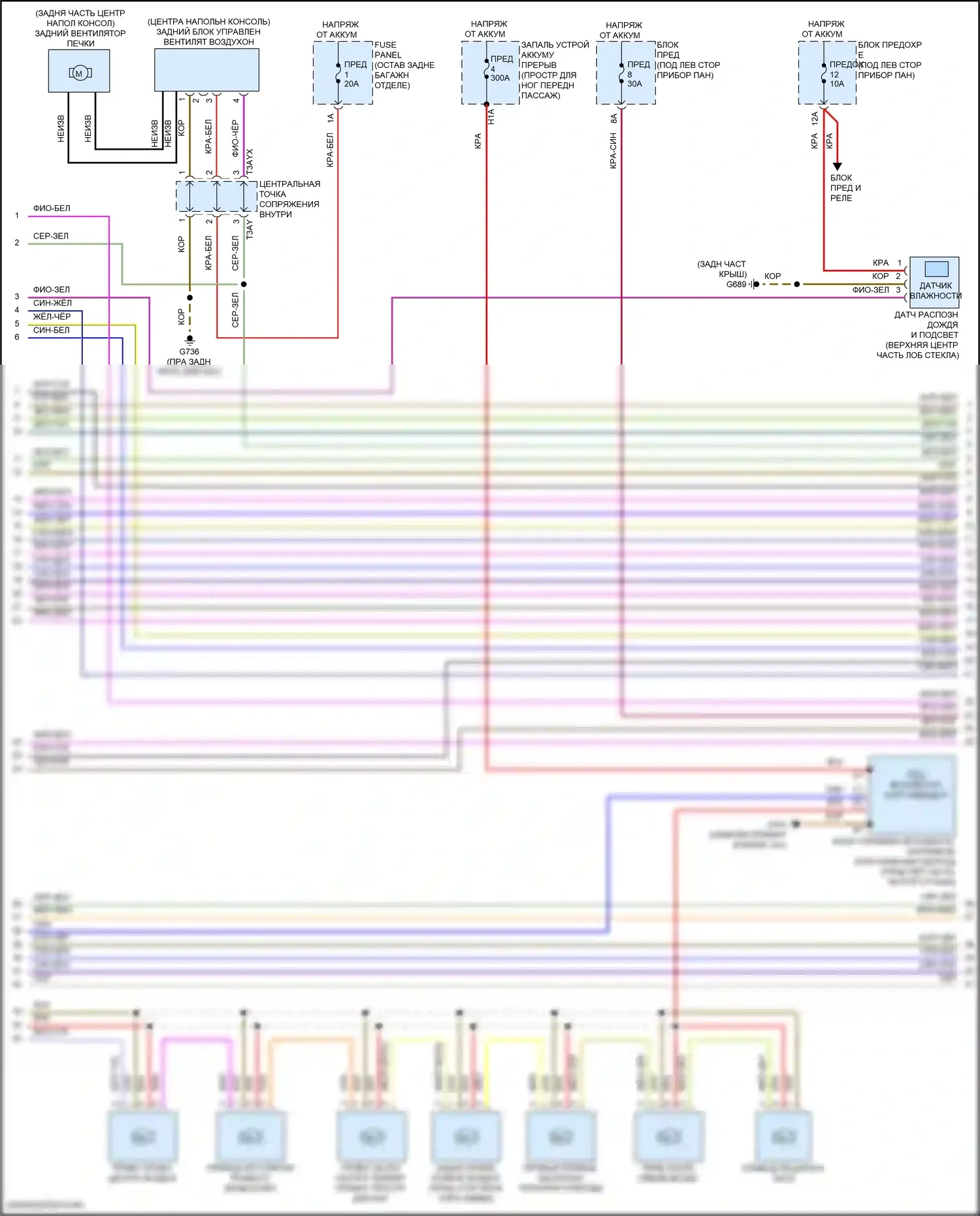 Q8 Sportback e-tron Audi I (2022-2024): Электросхема климат контроля, без климата (2 из 6) 