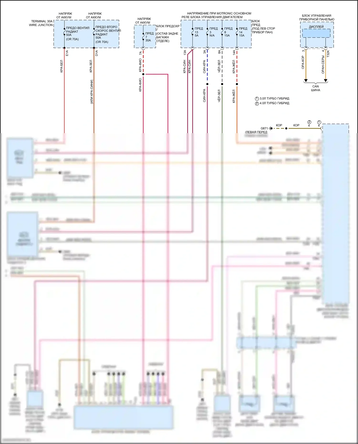 Q8 Sportback e-tron Audi I (2022-2024): Электросхема климат контроля, с климатом, с многозонным управлением (5 из 5) 