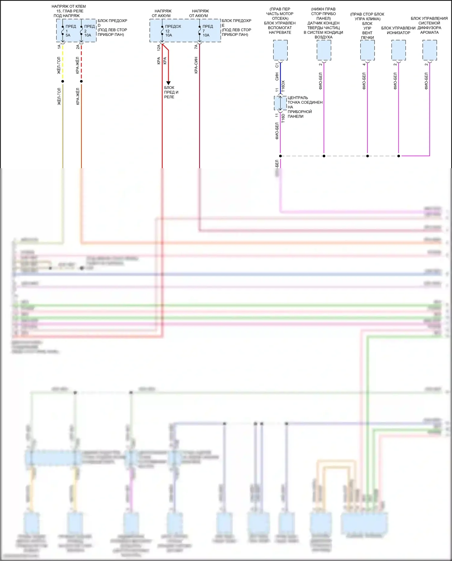 Q8 Audi I рестайлинг (2023-2024): Can шина электросхема (1 из 9) 