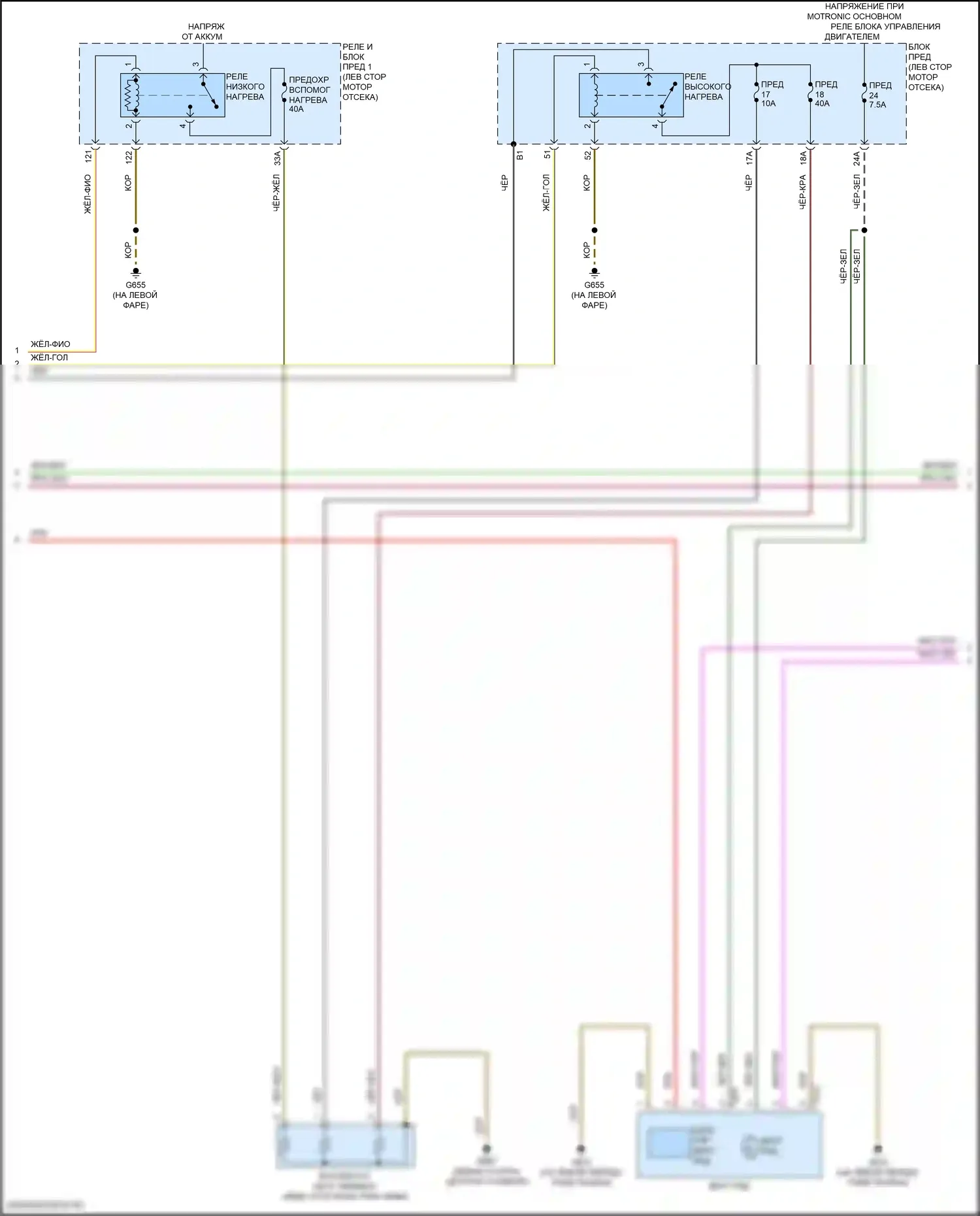RS3 Audi 8Y (2021-2024): Электросхема климат контроля, без climat (3 из 4) 