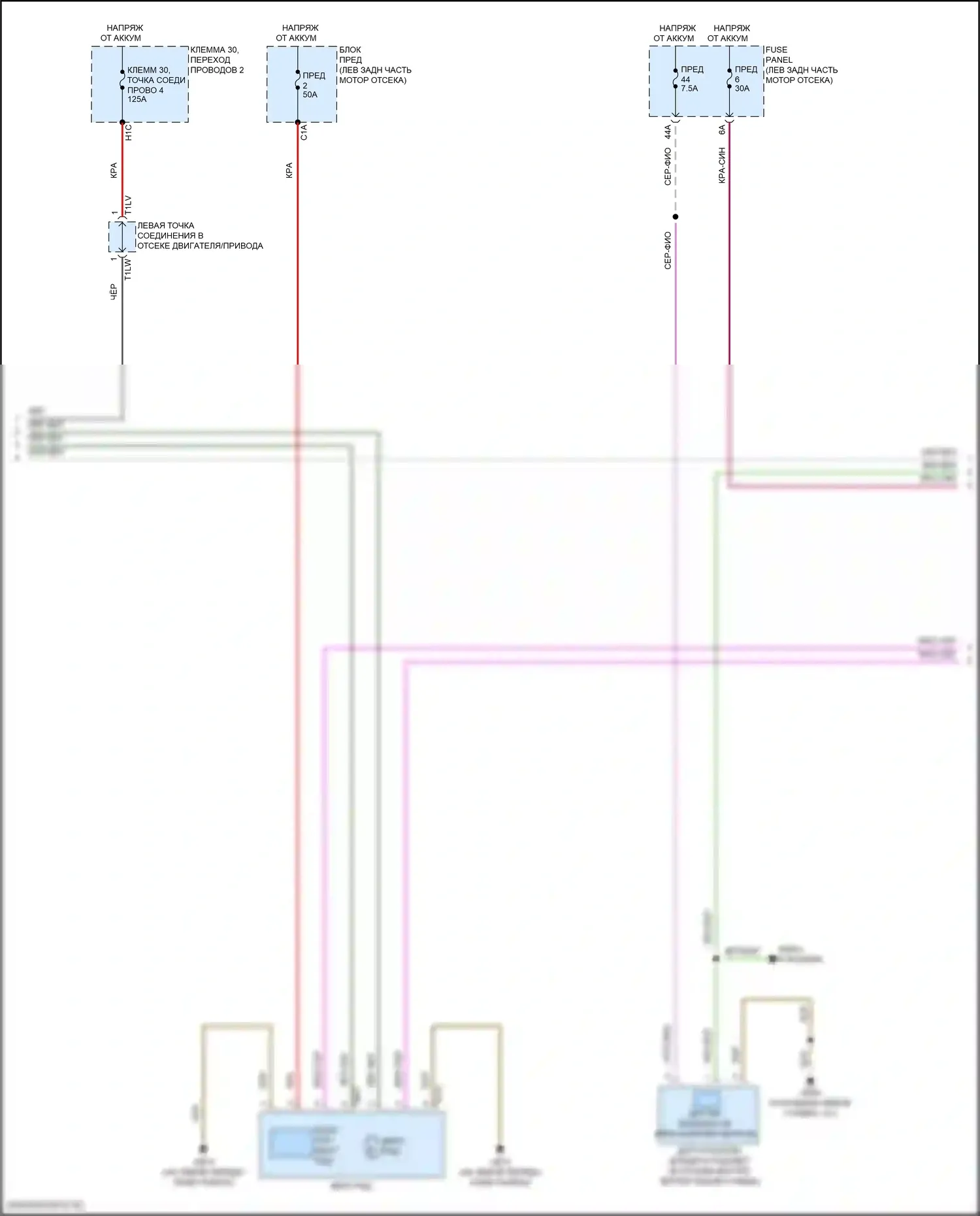 RS3 Audi 8Y (2021-2024): Электросхема климат контроля, с климатом (5 из 6) 