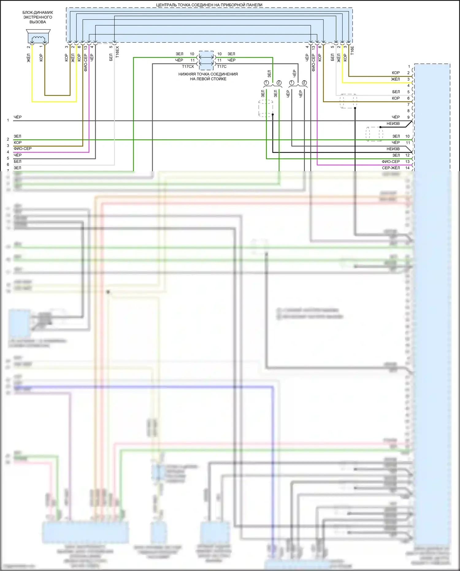 RS6 Audi C8 (2019-2024): Can шина электросхема (9 из 9) 