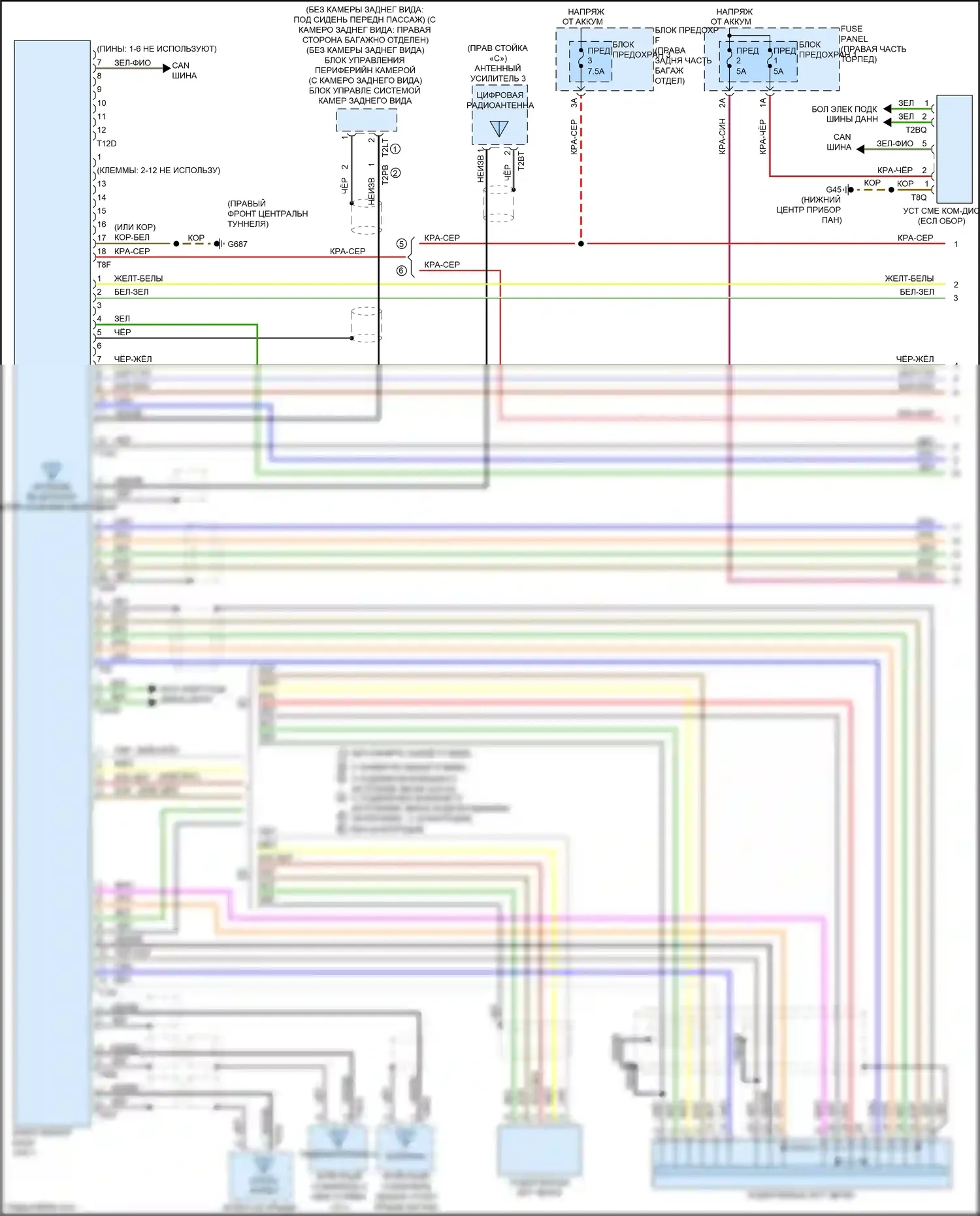 RS7 Audi I рестайлинг (2014-2018): Магнитола, премиум без навигации (1 из 3) 