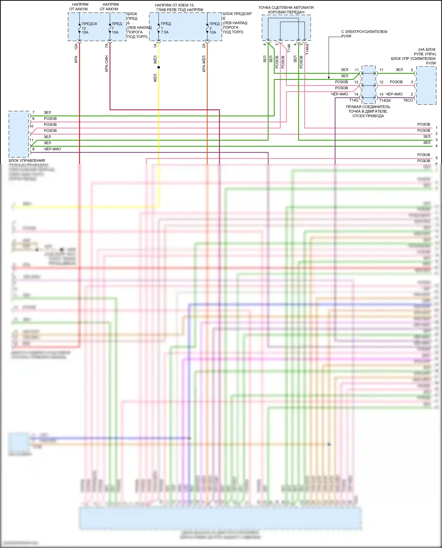 RS7 Audi II (2019-2024): Can шина электросхема (1 из 11) 