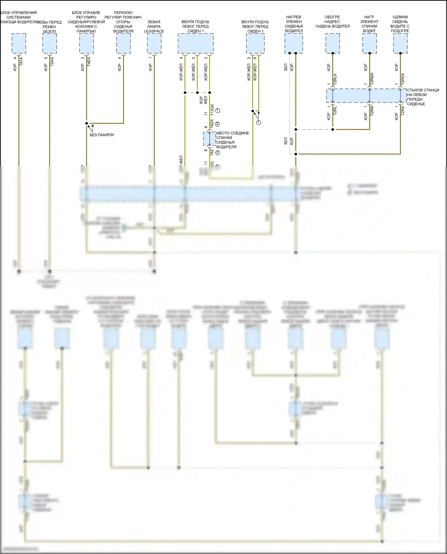 RS7 Audi II (2019-2024): Электросхема распределения массы (7 из 10) 