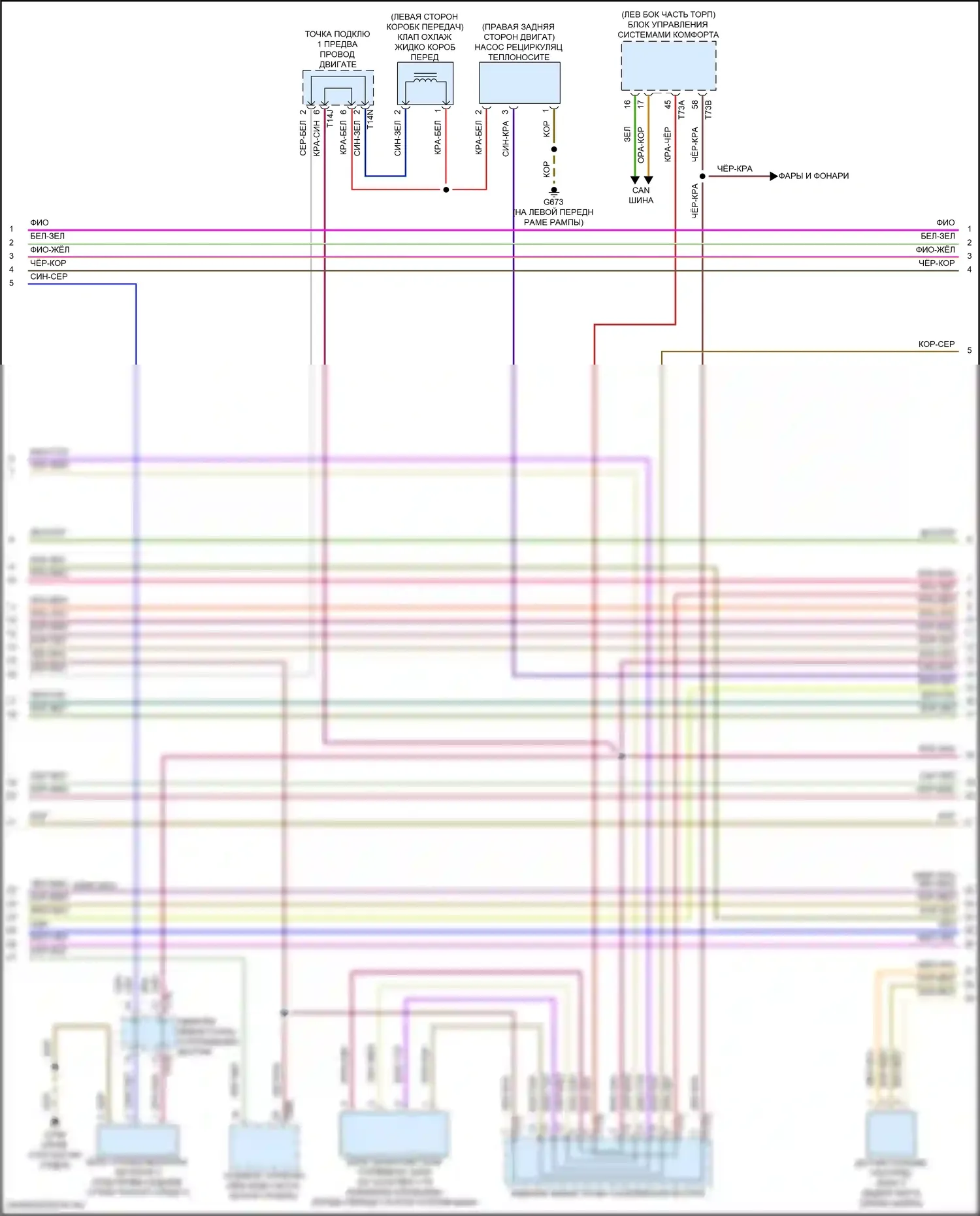 S3 Audi 8Y (2020-2024): Электросхема двигателя 2.0л турбо (3 из 9) 
