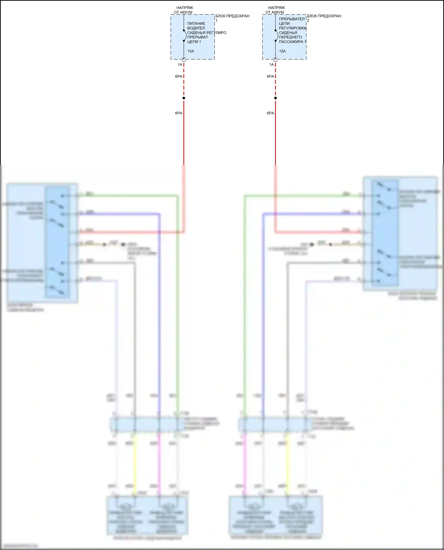 S3 Audi 8Y (2020-2024): Поясничная электросхема 
