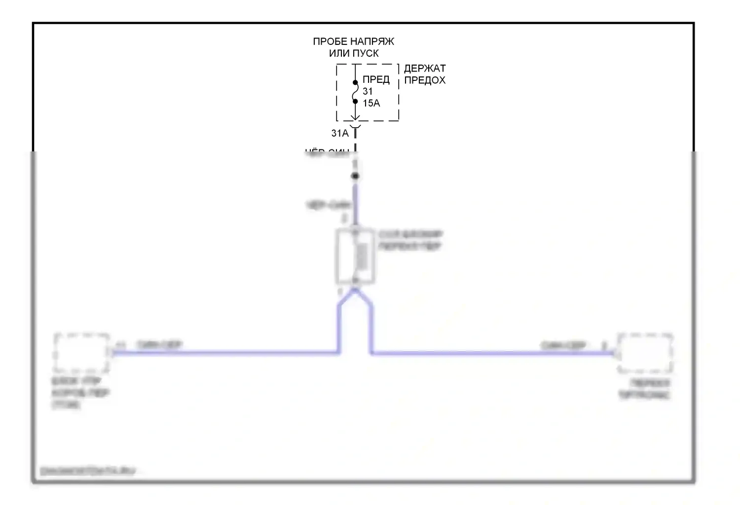 S4 Audi B7 (2004-2008): Электросхема автоматической коробки передач 