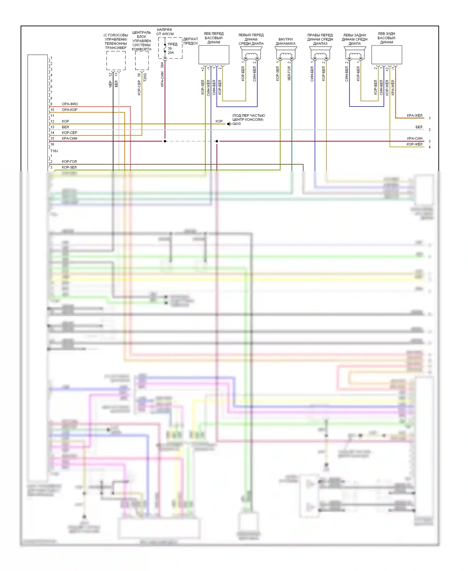 S4 Audi B7 (2004-2008): Магнитола/электросхема навигации, с rns-e, с bose (1 из 2) 