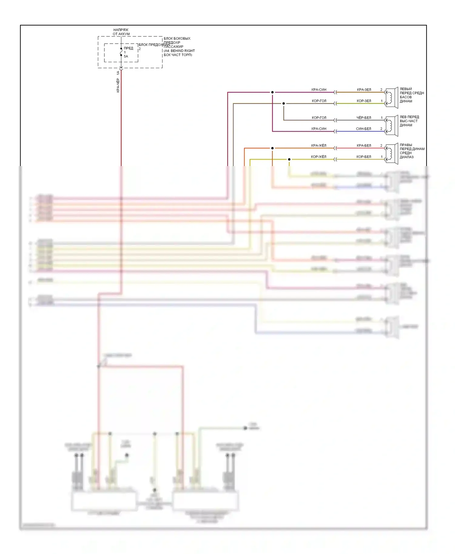 S4 Audi B8 (2008-2011): Магнитола электросхема, mmi 2 premium (3 из 3) 