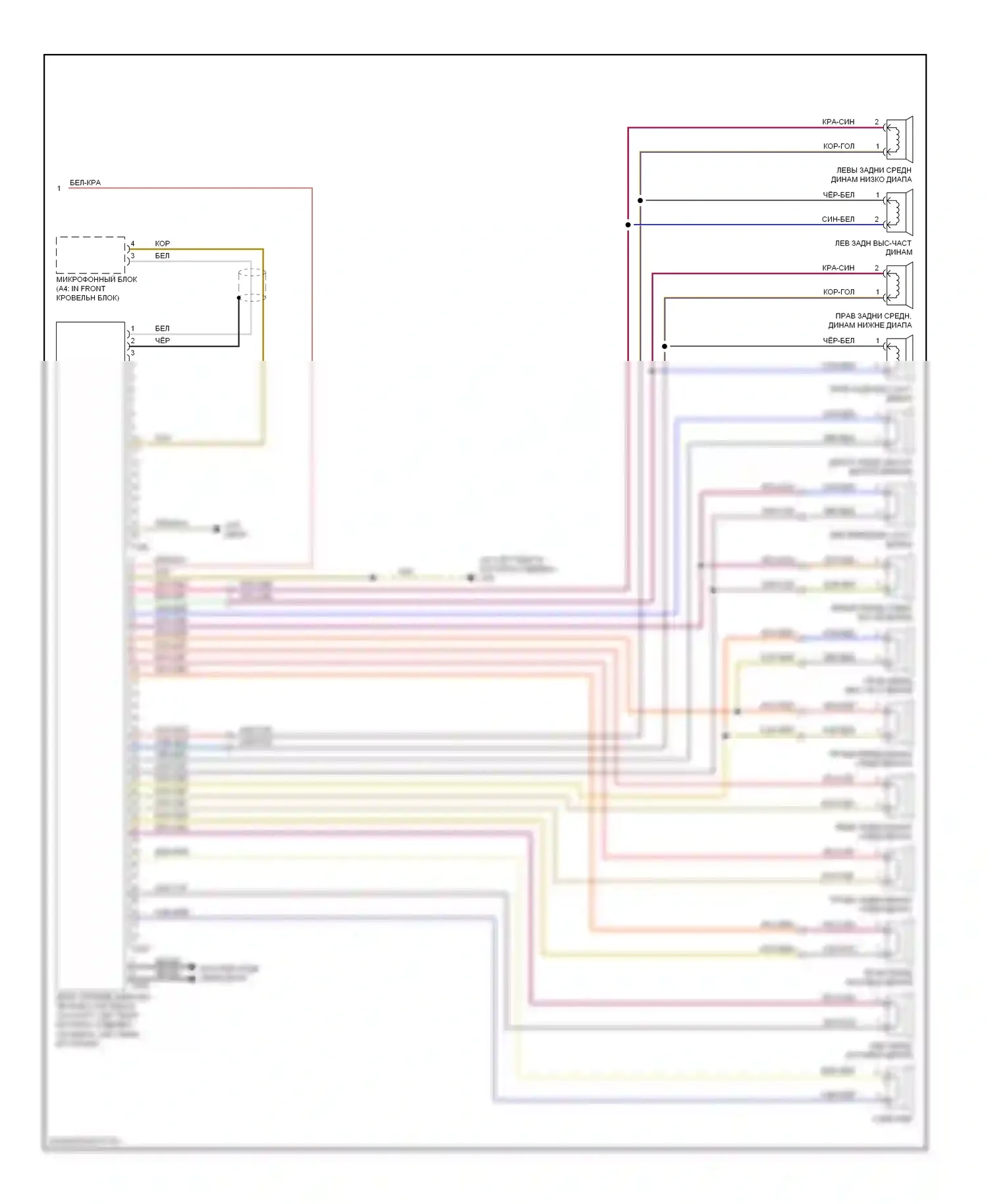 S4 Audi B8 (2008-2011): Электросхема навигации, mmi 3 premium (2 из 2) 