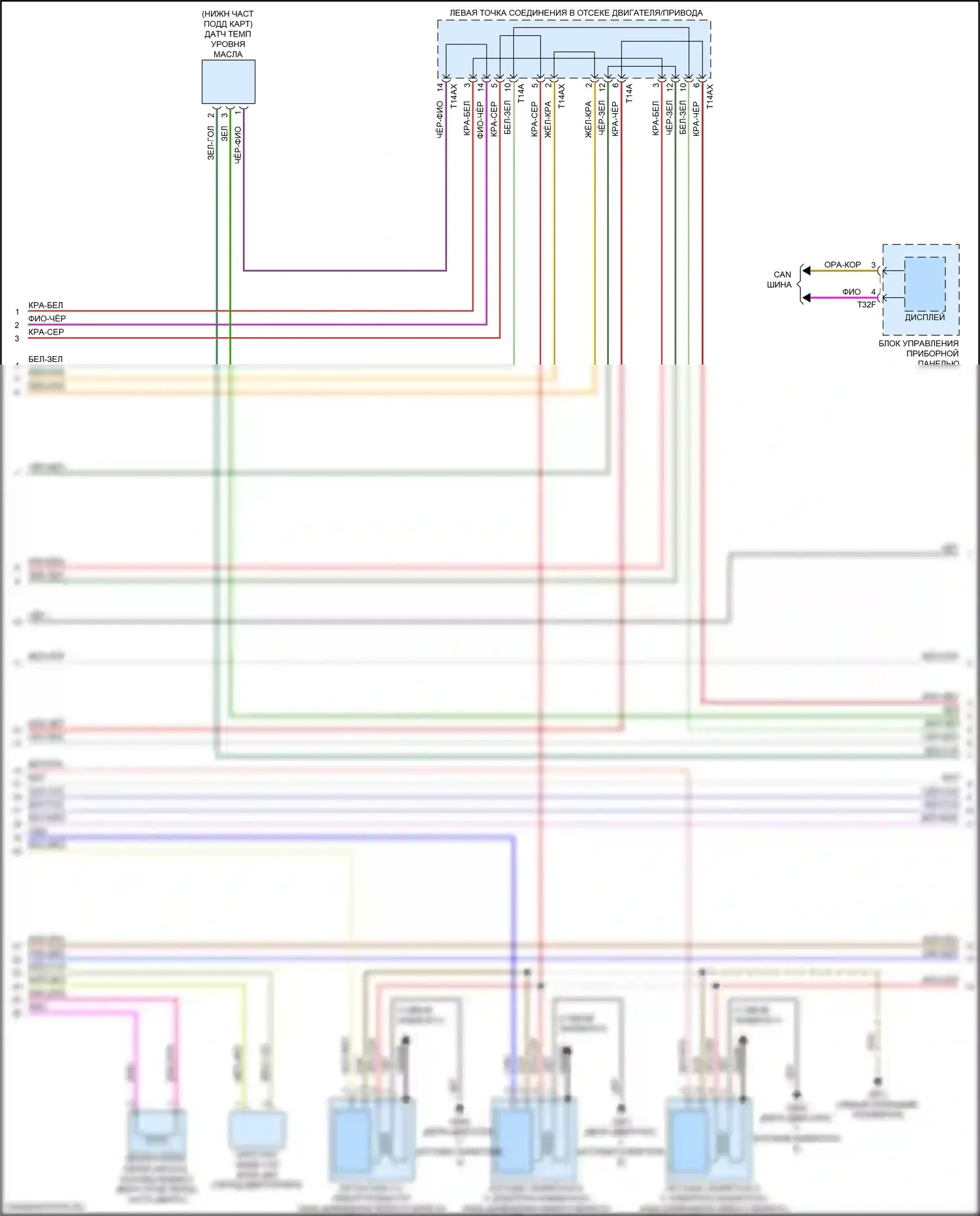 S4 Audi B9 рестайлинг (2019-2024): Электросхема двигателя 3,0л турбо (9 из 10) 