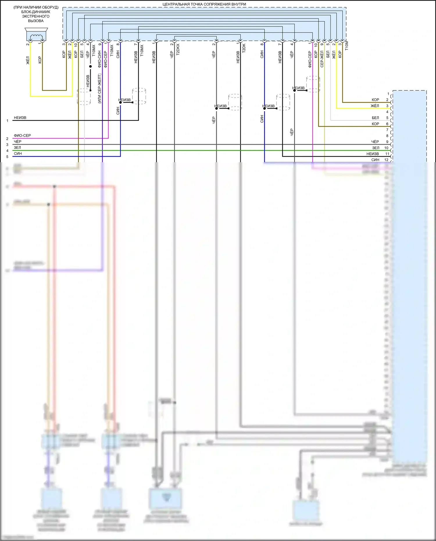 S4 Audi B9 (2016-2019): Can шина электросхема (7 из 7) 