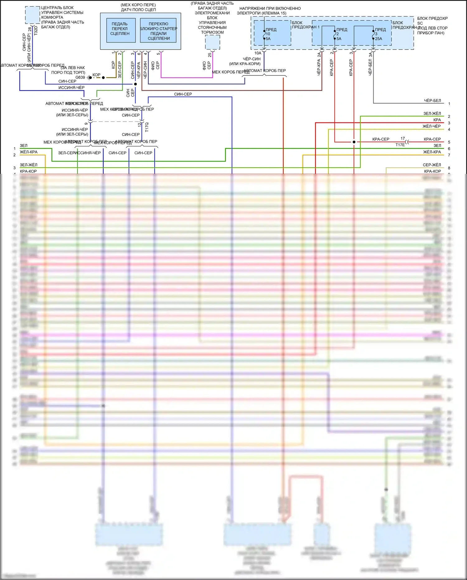 S5 Audi I рестайлинг (2011-2016): Электросхема двигателя 3.0l sc (3 из 8) 
