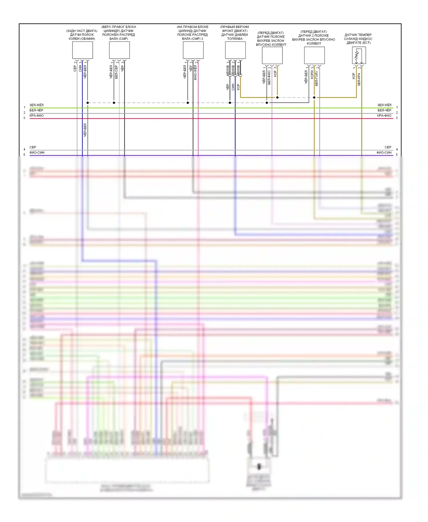 S5 Audi I (2007-2011): Электросхема двигателя 4.2l (5 из 7) 