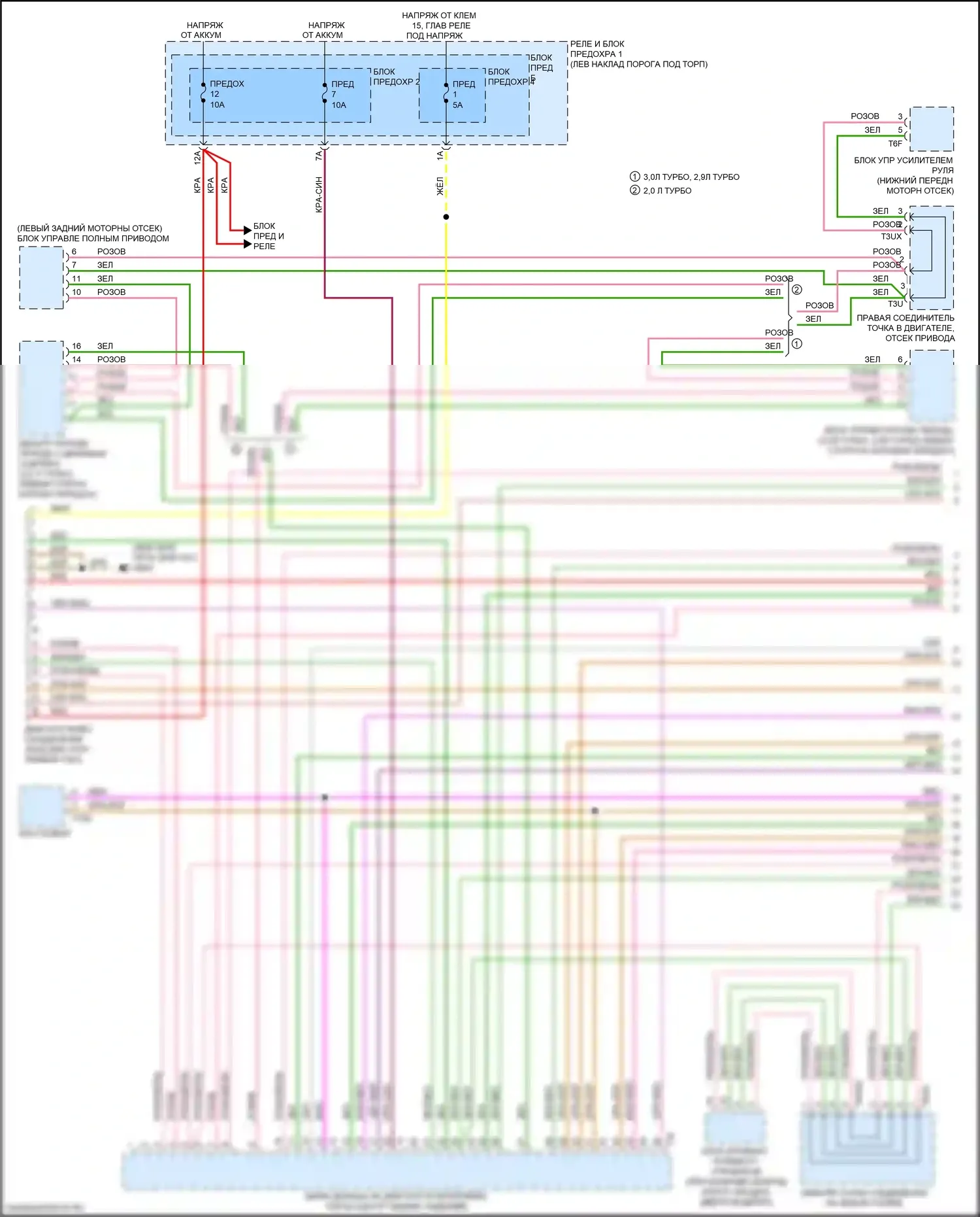 S5 Audi II рестайлинг (2019-2024): Can шина электросхема (1 из 8) 