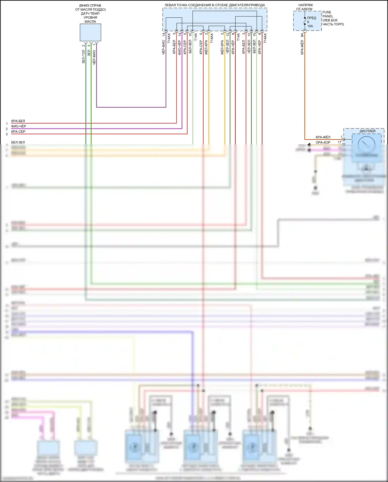 S5 Audi II рестайлинг (2019-2024): Электросхема двигателя 3,0л турбо (9 из 10) 
