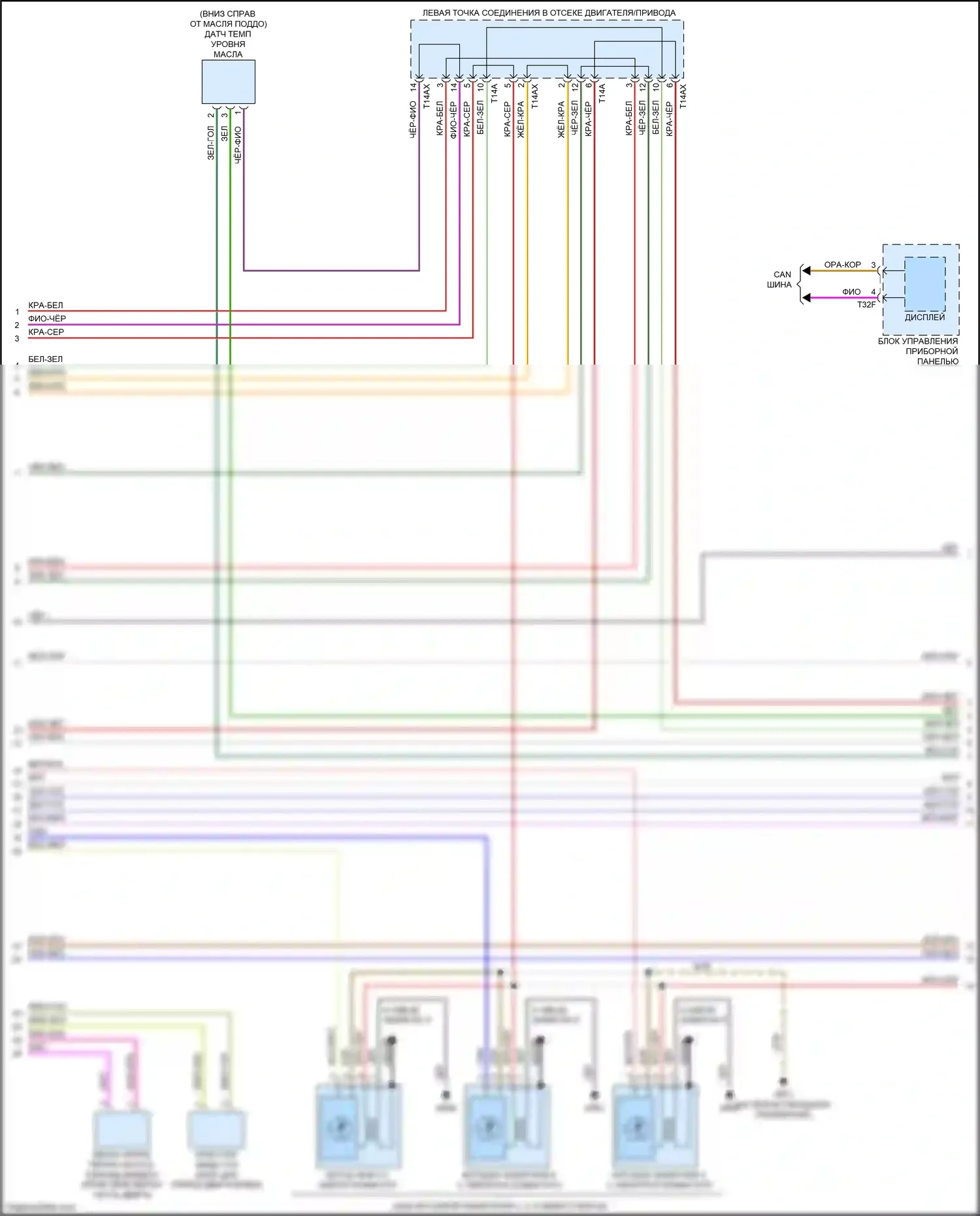 S5 Audi II (2016-2019): Электросхема двигателя 3.0л турбо, электросхема органов управления двигателем (9 из 10) 