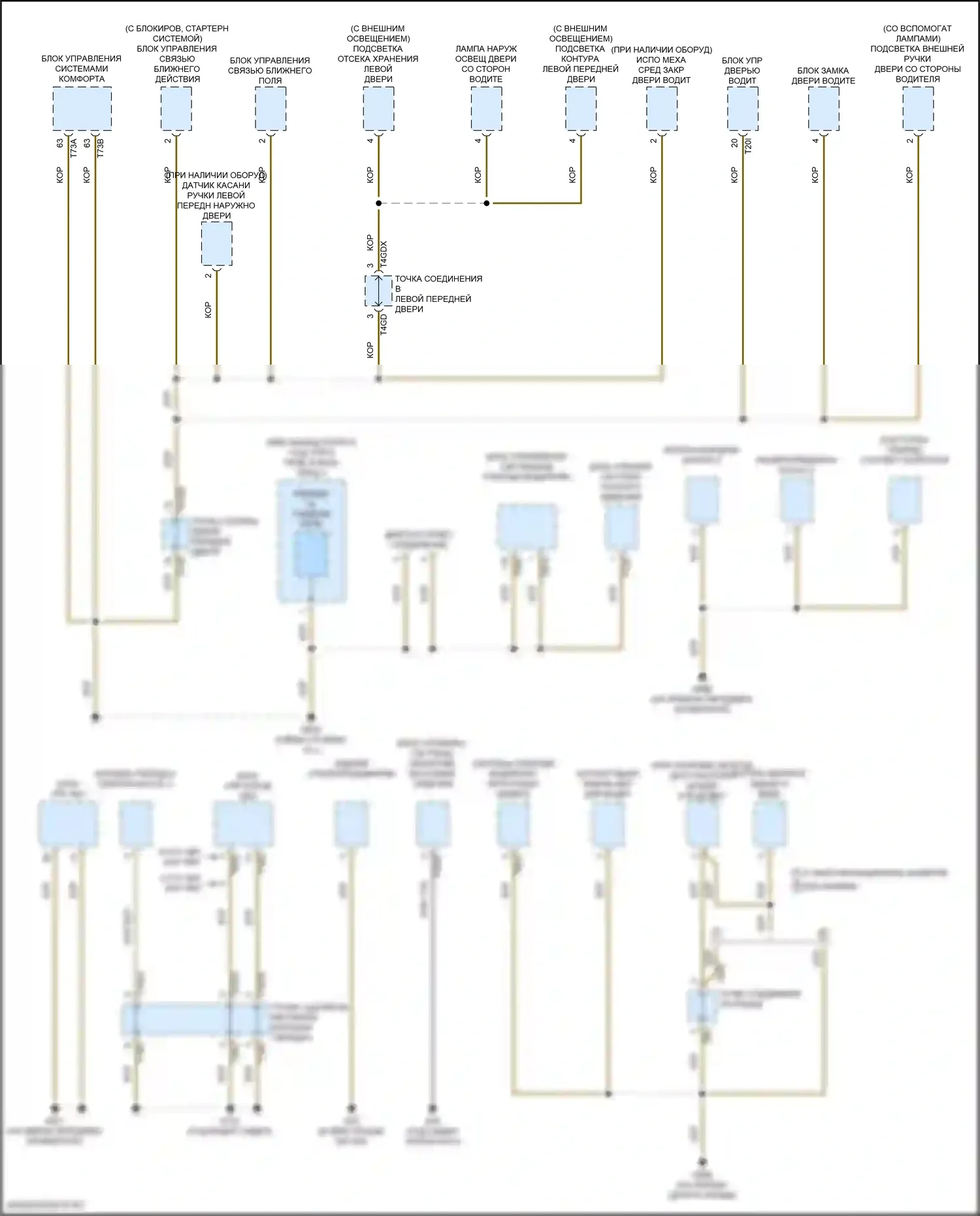 S6 Audi C8 (2019-2024): Электросхема разводки массы (1 из 11) 