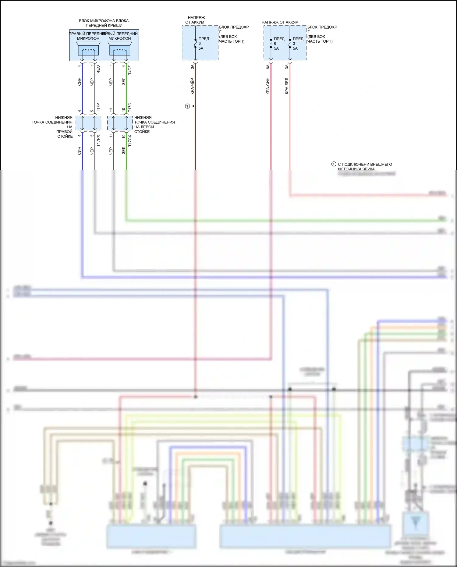 S7 Audi 4K (2019-2024): Электросхема навигации, без усилителя (4 из 5) 