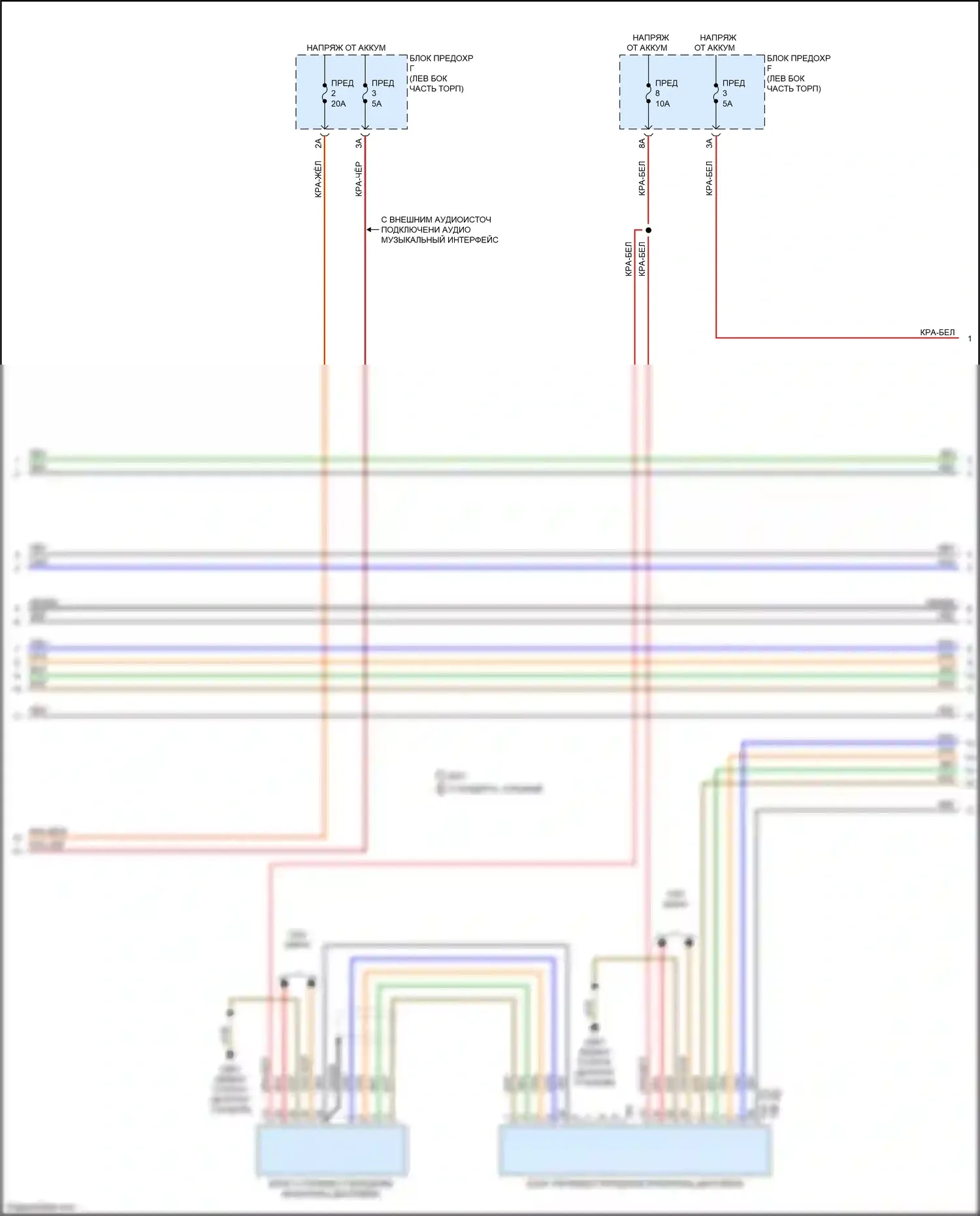 S7 Audi 4K (2019-2024): Электросхема навигации, с усилителем, без звука bang и olufsen (5 из 6) 