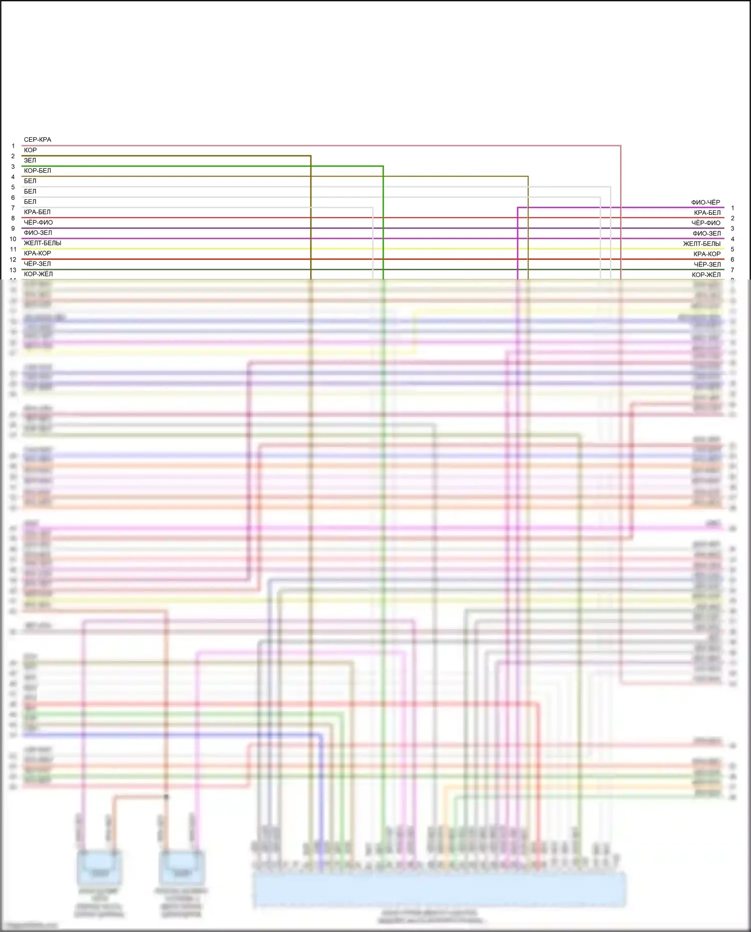 S8 Audi D4 рестайлинг (2013-2018): Электросхема двигателя 4.0л турбо (8 из 11) 