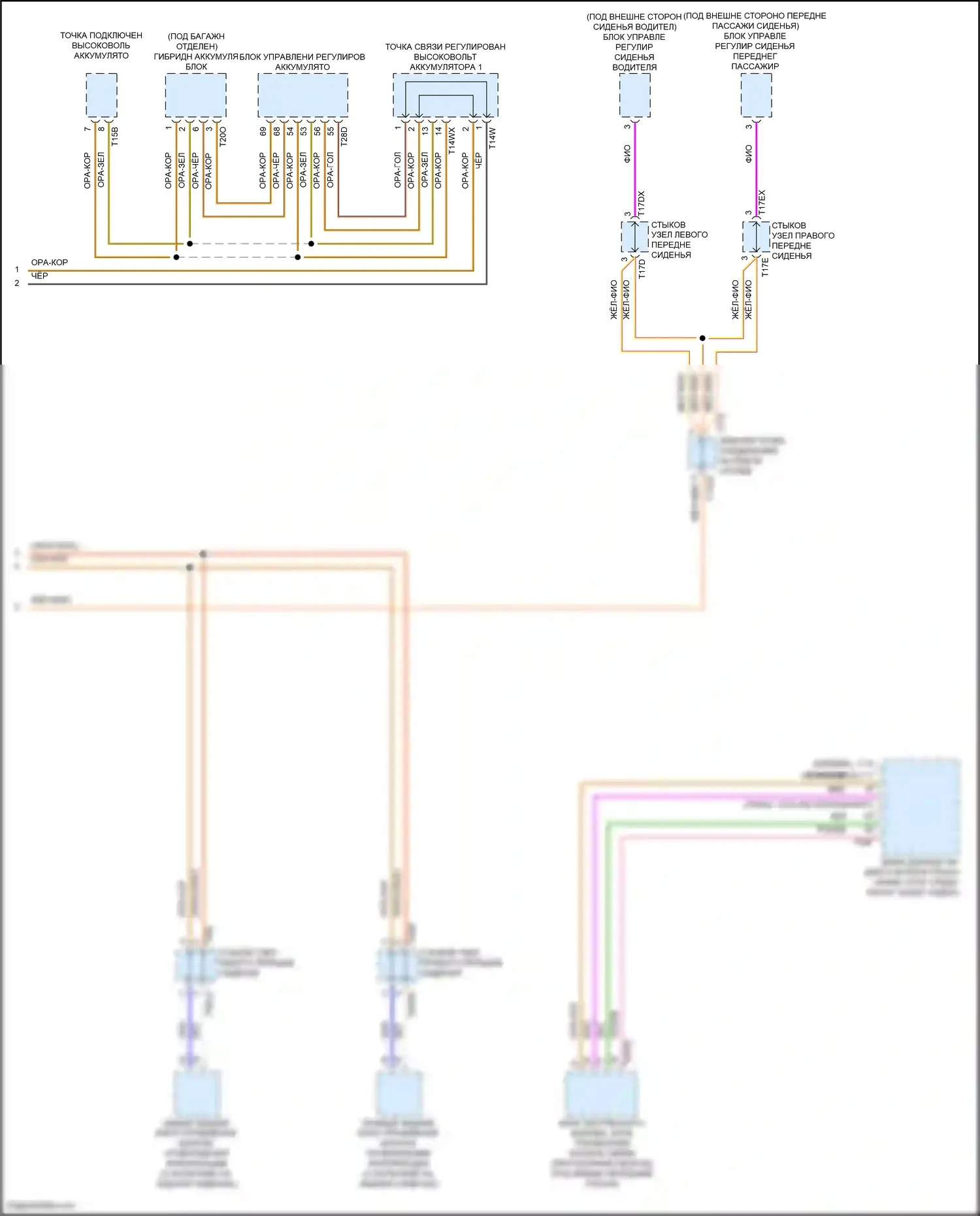 SQ5 Sportback Audi FY (2020-2024): Can шина электросхема (8 из 8) 