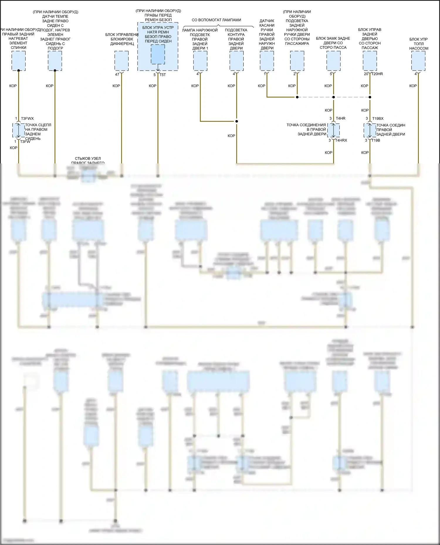 SQ5 Sportback Audi FY (2020-2024): Электросхема распределения массы (9 из 10) 
